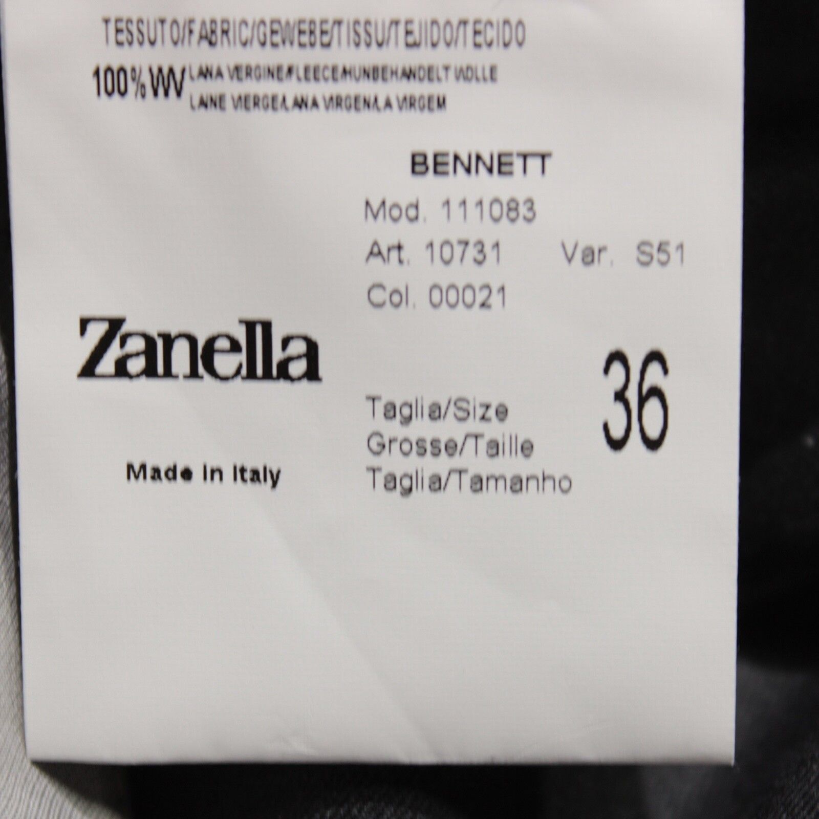 Zanella Zanella New with tags Dress Pants Size 36 US In Gray Size US 36 / EU 52 - 6 Thumbnail