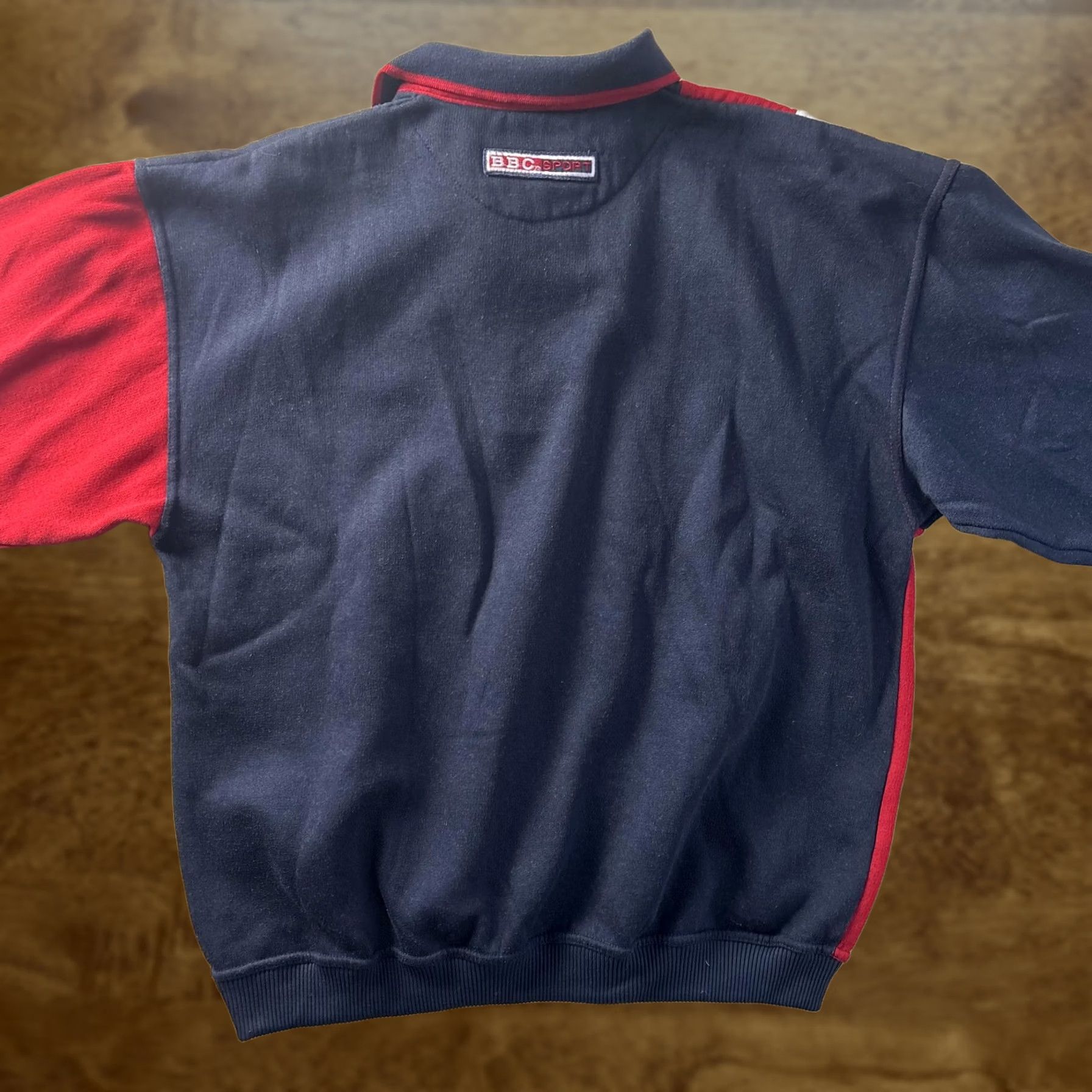 Vintage VINTAGE Bugle Boy Company Sweatshirt Mens Large Blue BBC Sport Logo 90s Size US L / EU 52-54 / 3 - 1 Thumbnail