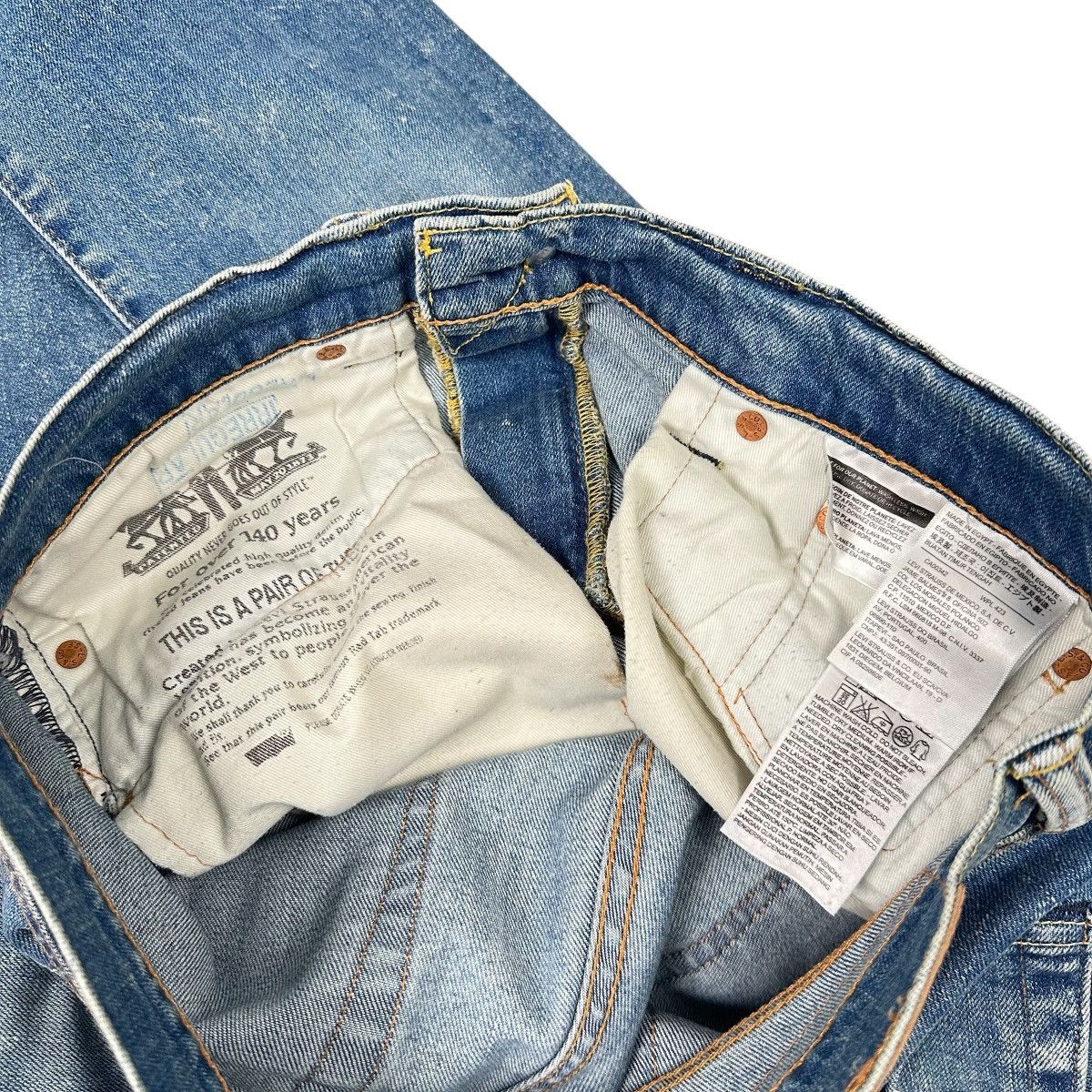 Levi's Levi’s 510 Skinny Jeans Men’s Low Rise 31 X 32 Blue Size US 31 - 4 Thumbnail