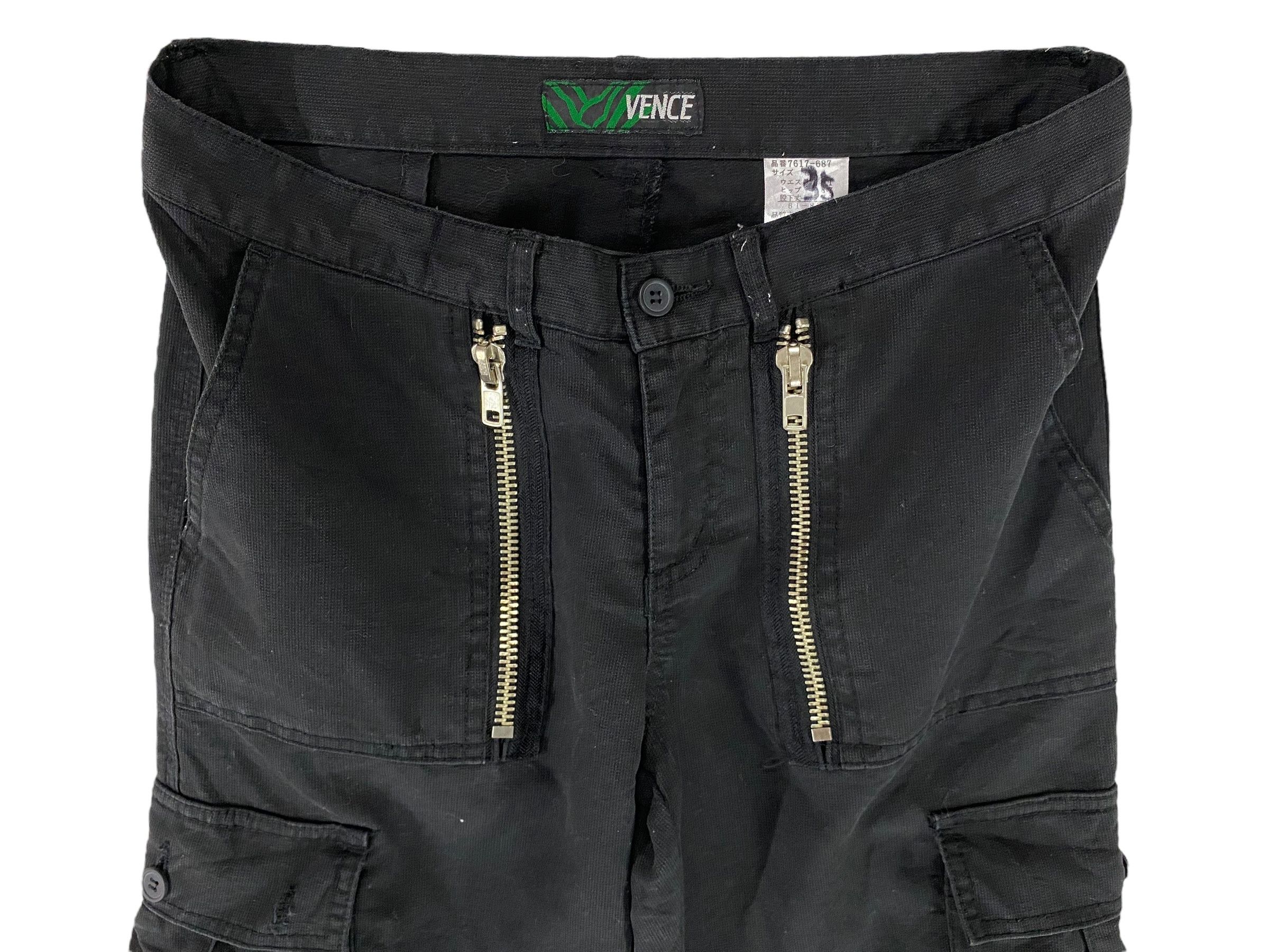 Designer × If Six Was Nine × Japanese Brand Vence zipper bondage 2 ways cargo pant punk Size US 30 / EU 46 - 3 Thumbnail