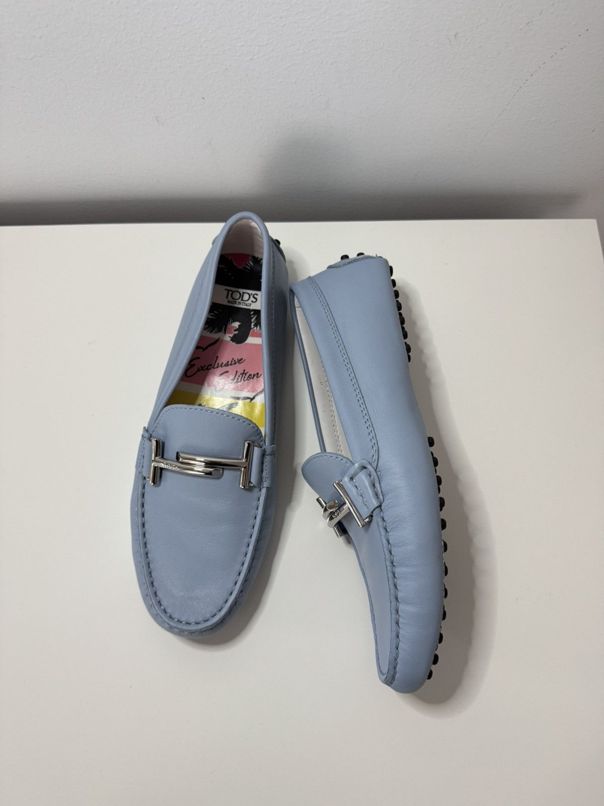 Tod's Tod’s Blue Flats Size US 6.5 / IT 36.5 - 2 Thumbnail