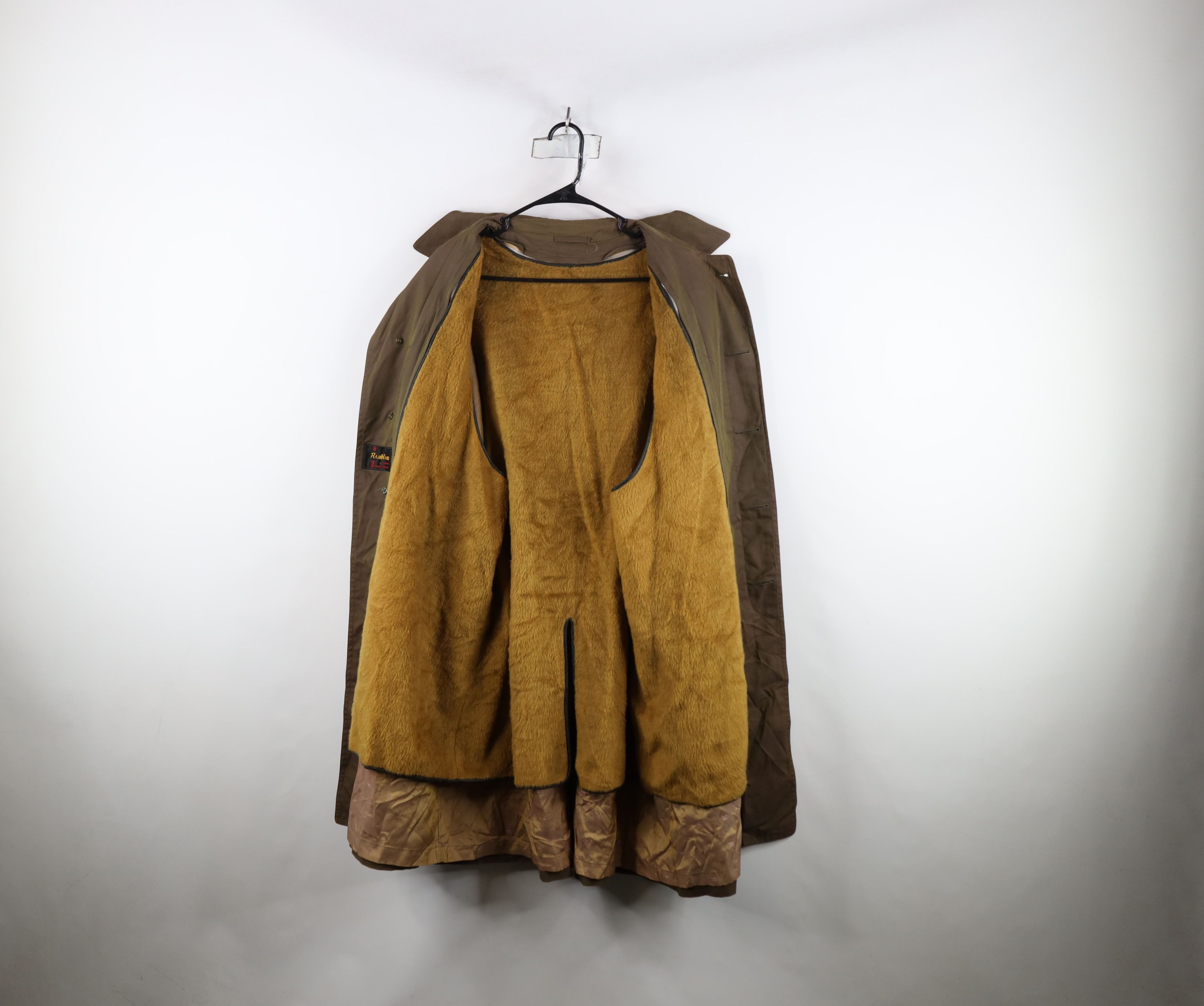 Vintage Vintage 50s 60s Rockabilly Chromatic Trench Coat Rain Jacket Size US XXL / EU 58 / 5 - 10 Thumbnail