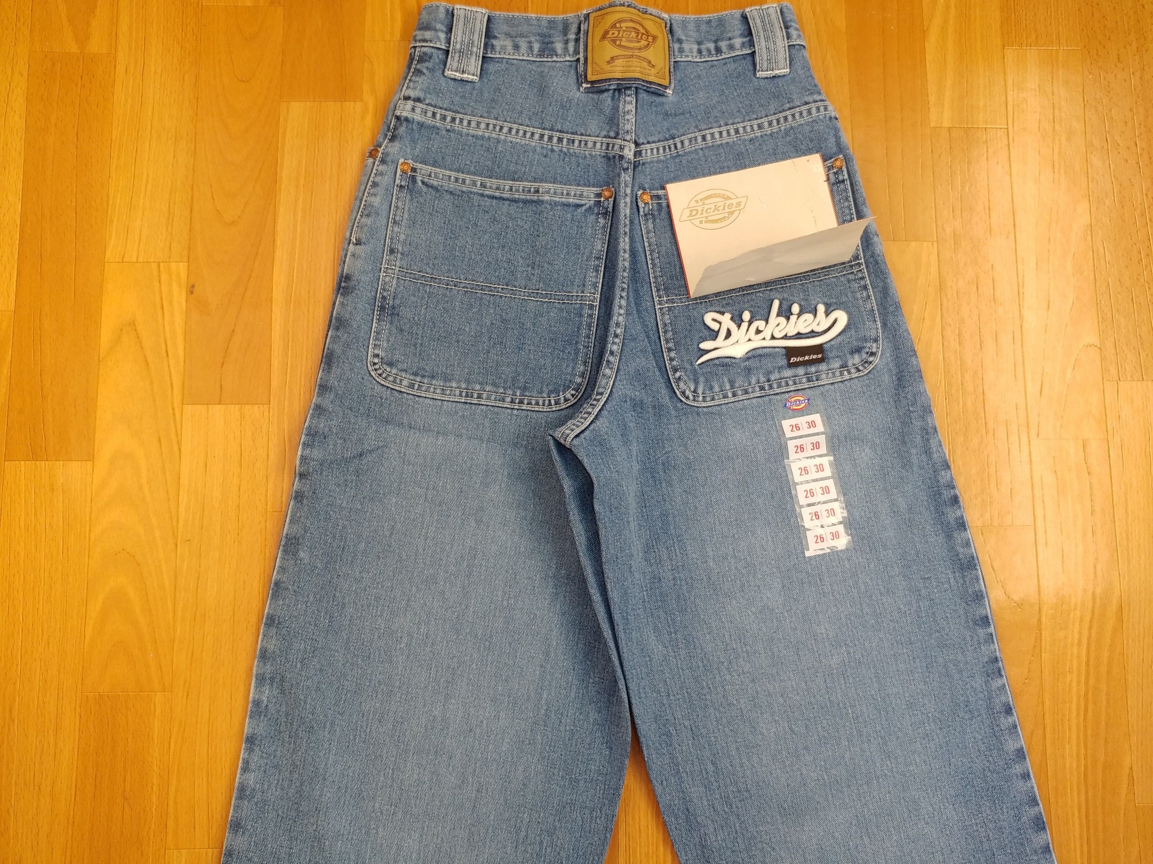 Dickies Dickies jeans, vintage baggy Big Daddy hip hop 90s skater 26 Size US 26 / EU 42 - 3 Thumbnail