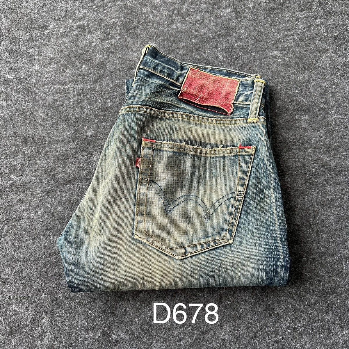 Edwin Edwin 504 Redtag Mudwash Vintage Denim 30x32 D678 Size US 30 / EU 46 - 18 Thumbnail