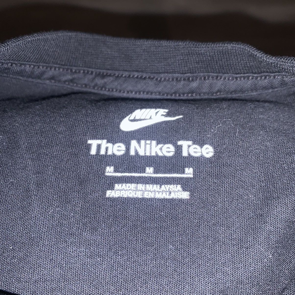 Nike Nike JUST DO IT. Black T-shirt Size M Size US M / EU 48-50 / 2 - 4 Thumbnail