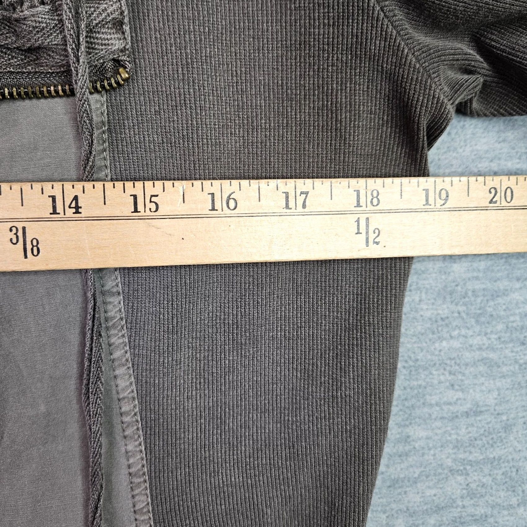 Vintage XCVI Women Jacket M Brown Zip Front Stretch Lightweight Casual Size M / US 6-8 / IT 42-44 - 6 Thumbnail