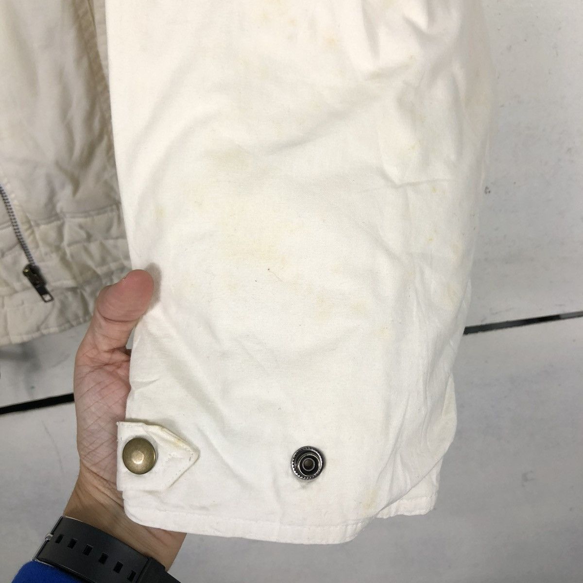 Japanese Brand 🔥VINTAGE BOMBER JACKET BONDAGE PARACHUTE HALF ISSEY MIYAKE Size US M / EU 48-50 / 2 - 17 Thumbnail