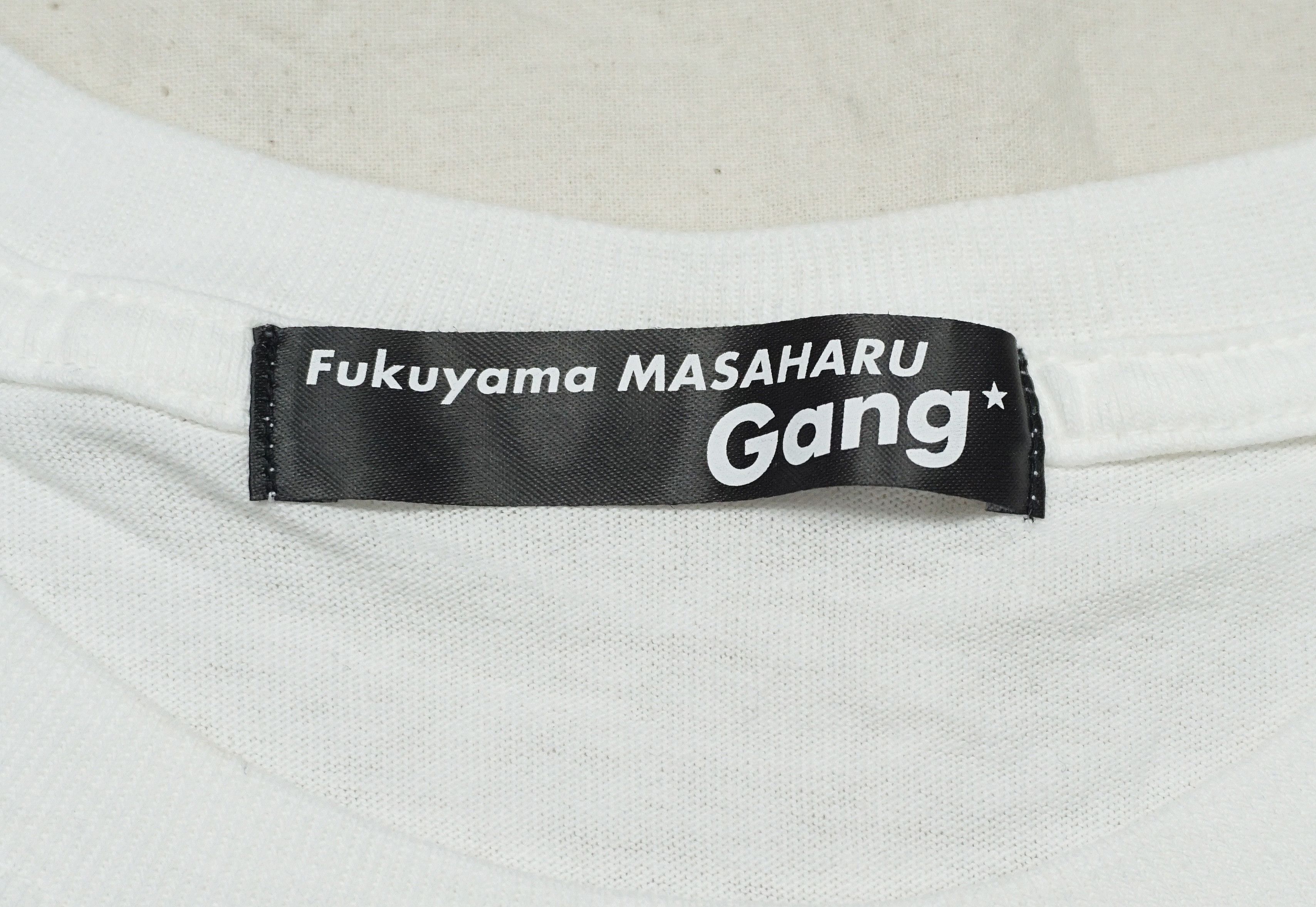 Band Tees × Vintage 00's Masaharu Fukuyama "Gang" T-shirt Size US S / EU 44-46 / 1 - 2 Thumbnail