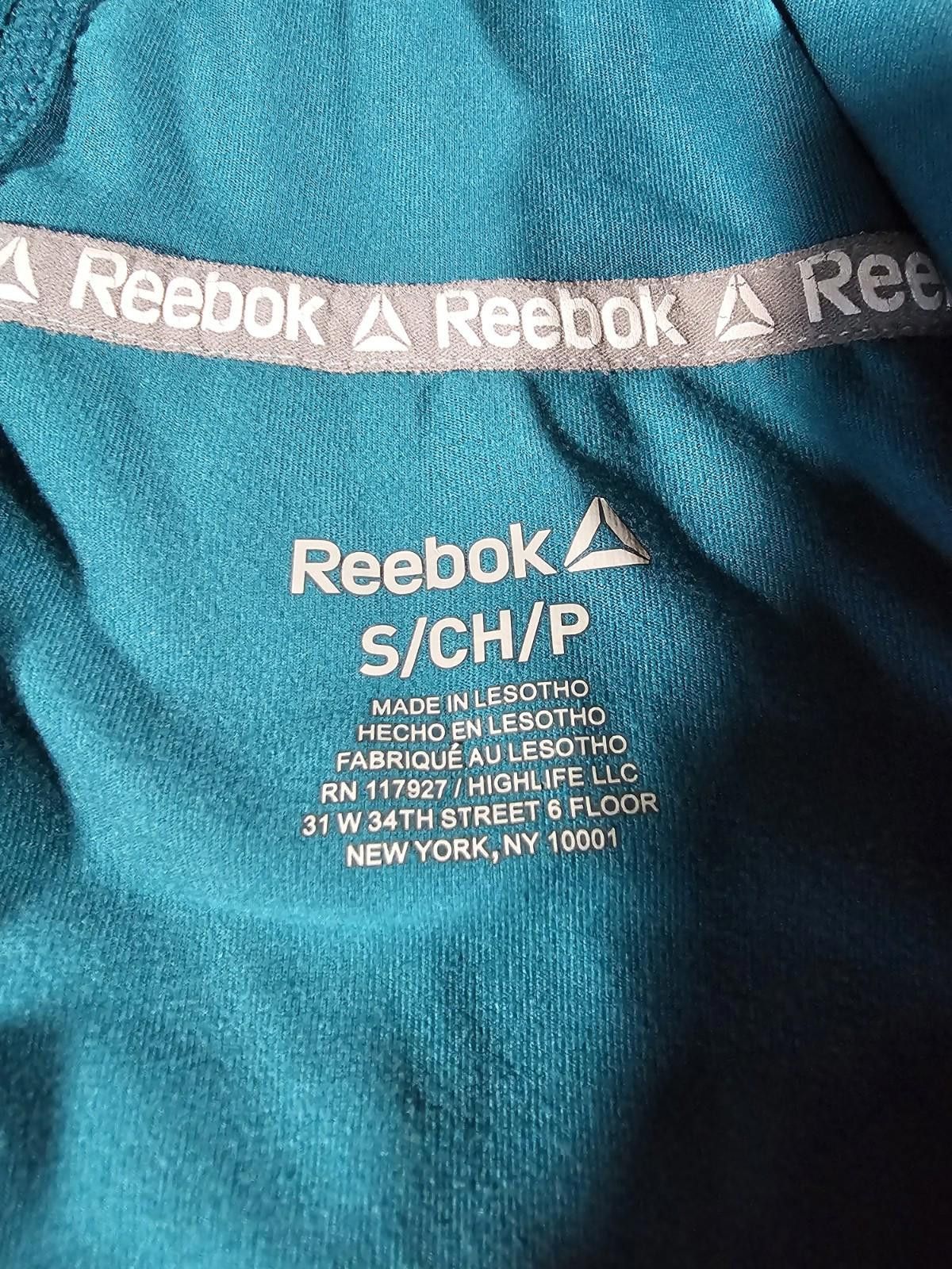 Reebok Reebok 1/2 Zip Womens S Athletic Hoodie Size S / US 4 / IT 40 - 4 Thumbnail