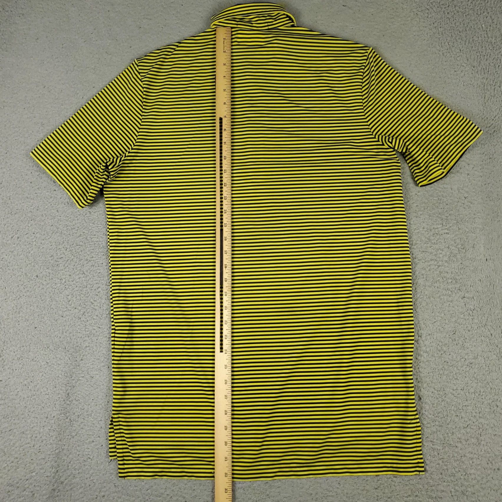 Ralph Lauren RLX Ralph Lauren Polo Shirt Mens M Stripe Green Golf Performance Stretch Shirt Size US M / EU 48-50 / 2 - 4 Thumbnail