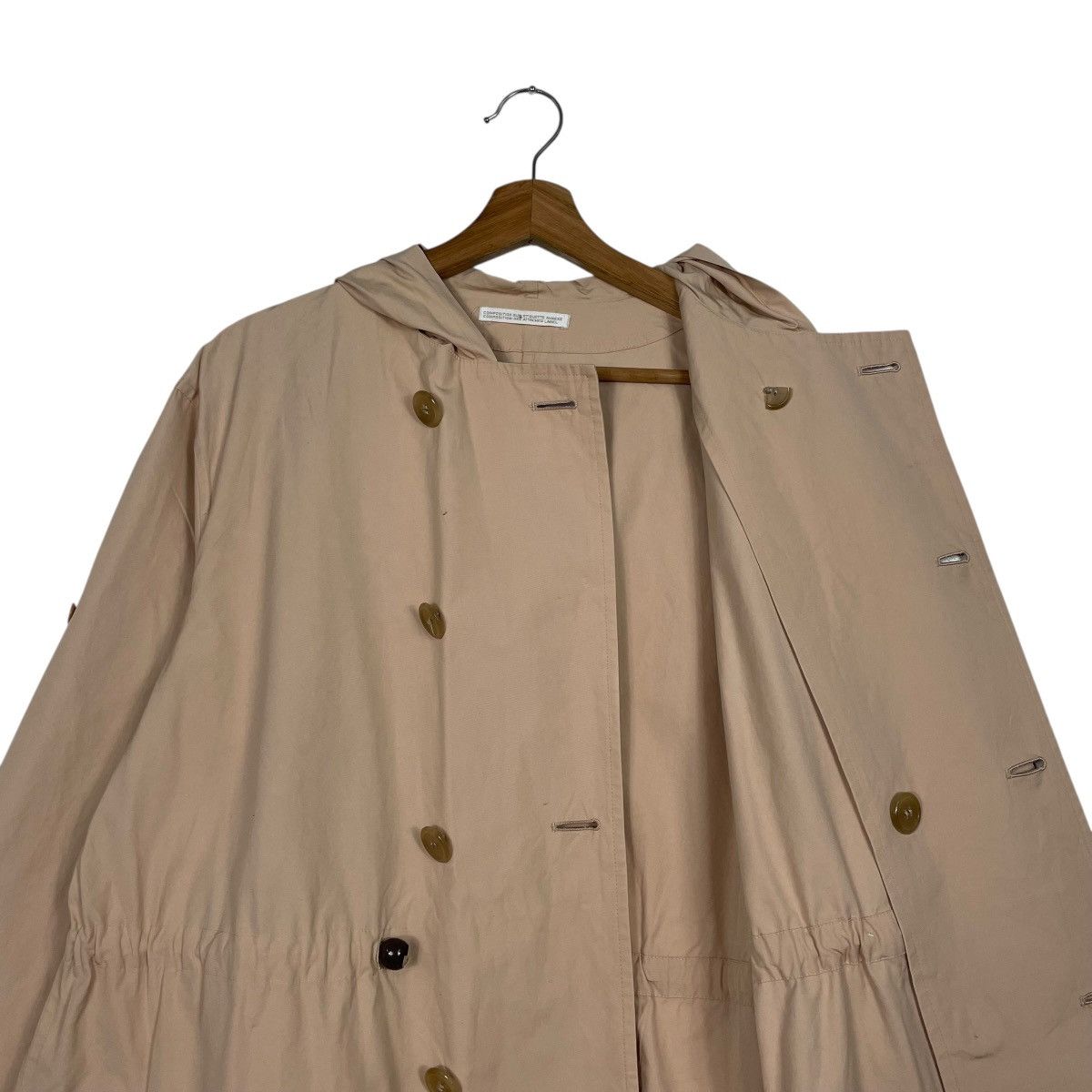 Yohji Yamamoto Yohji Yamamoto Imper Meable Hooded Coat Size M / US 6-8 / IT 42-44 - 11 Thumbnail
