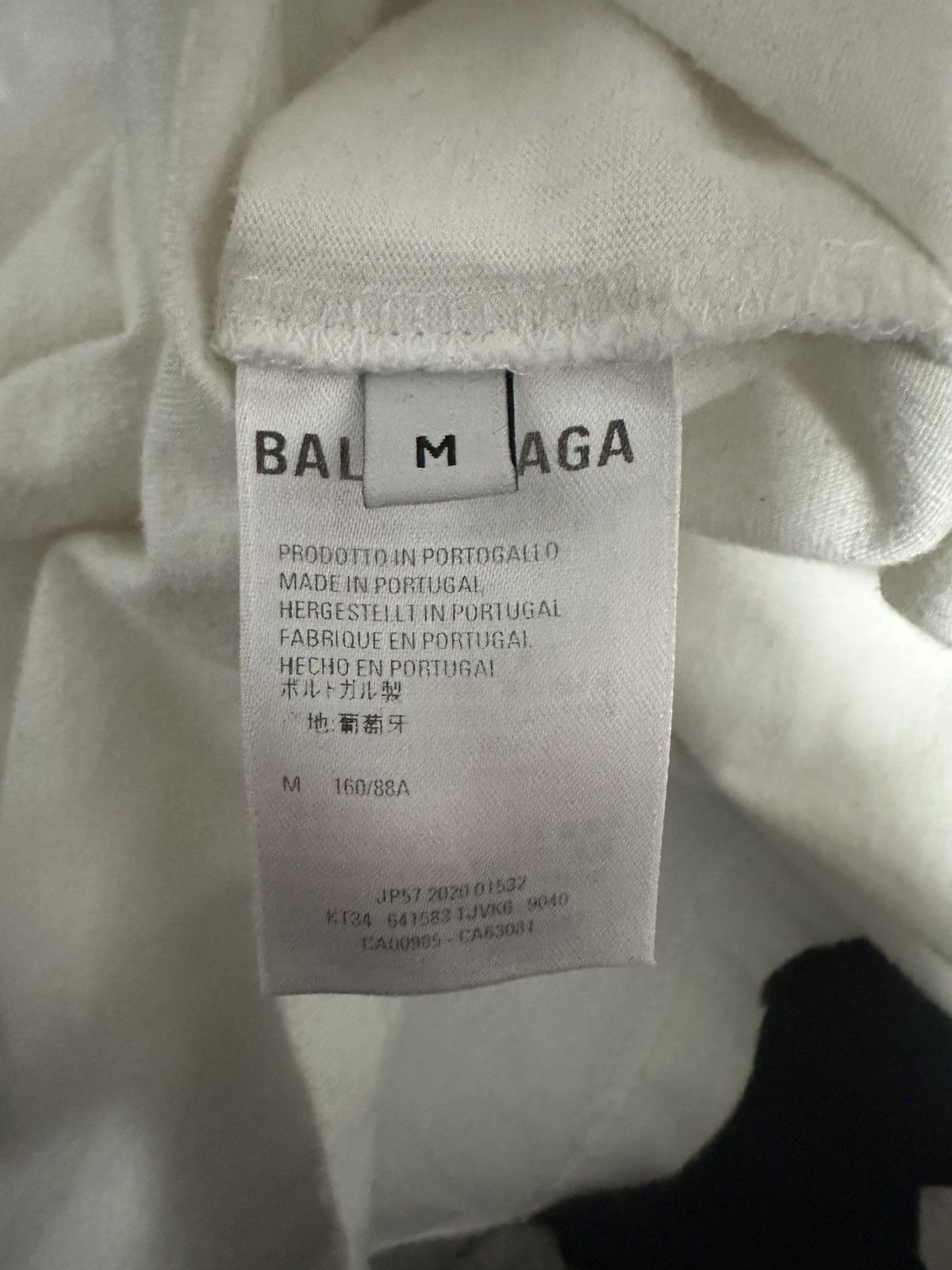 Balenciaga Balenciaga distressed athletes longsleeve Size US M / EU 48-50 / 2 - 3 Thumbnail