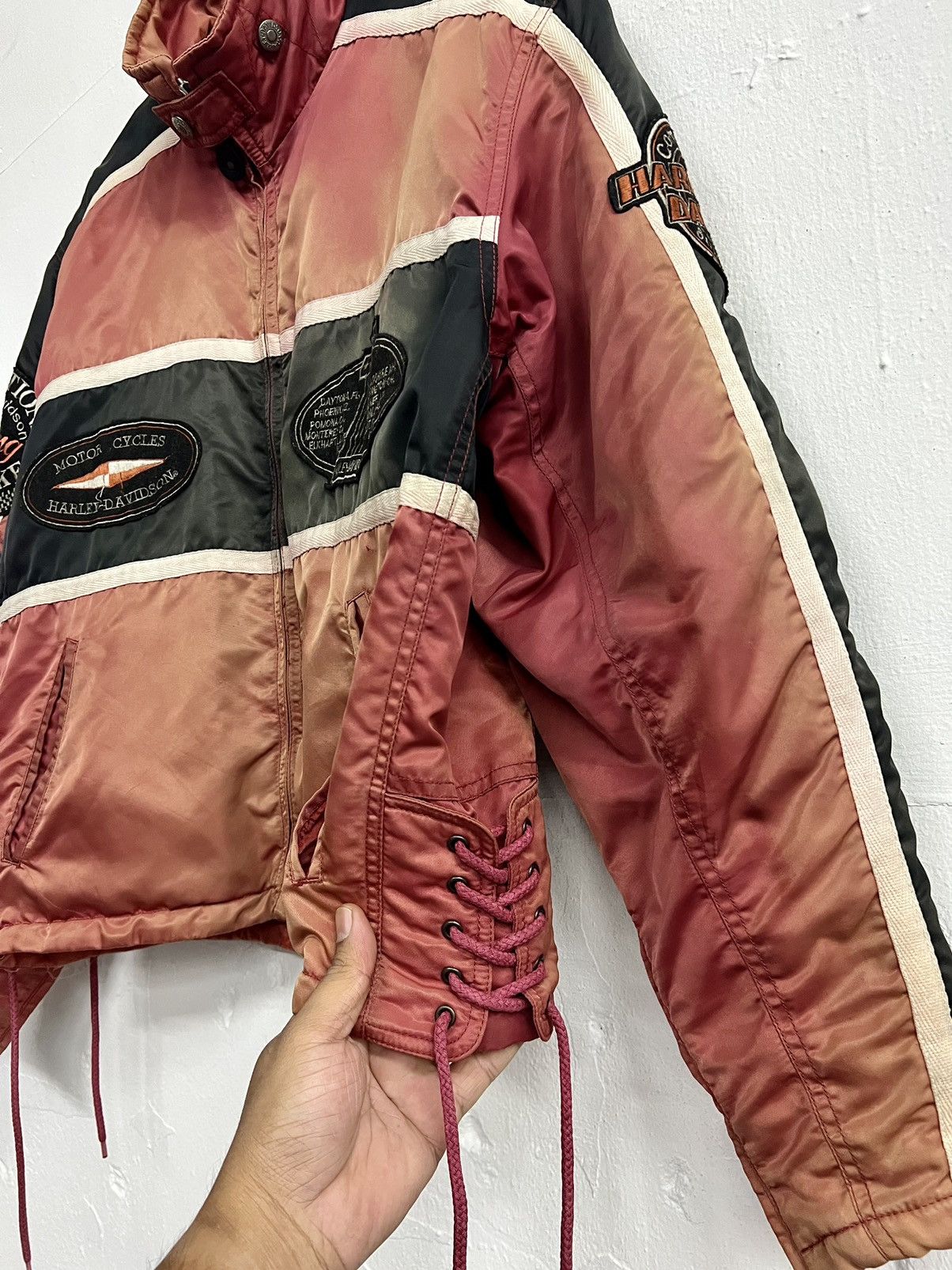 Harley Davidson × Vintage Vintage Harley Davidson Racing AMA National Jacket Size US L / EU 52-54 / 3 - 6 Thumbnail
