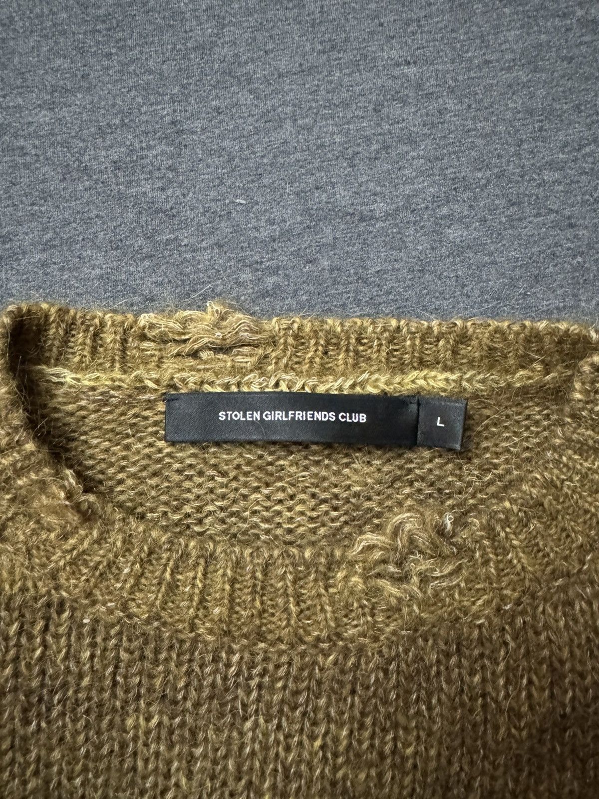 Stolen Girlfriends Club Stolen Girlfriends Club Mohair Knit Sweater Size US L / EU 52-54 / 3 - 6 Thumbnail