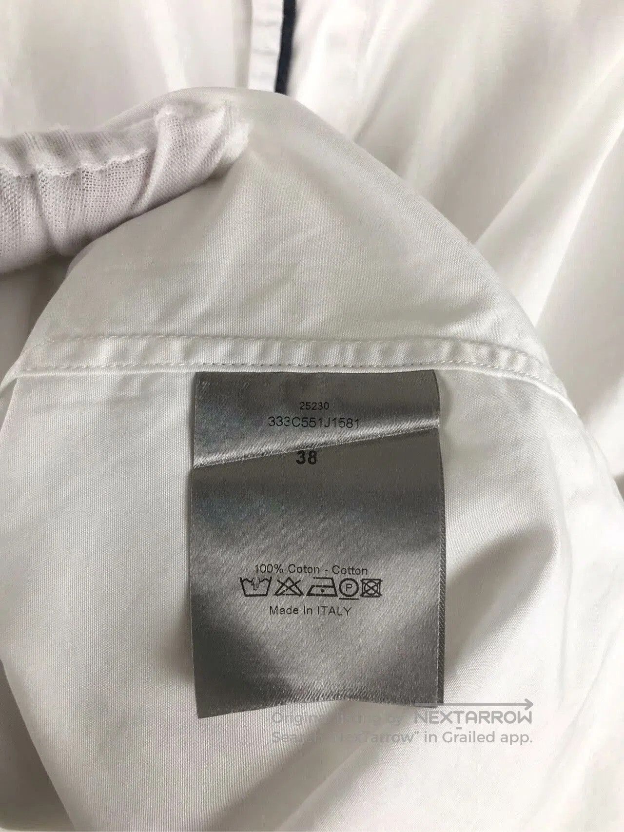 Dior Dior White Button-Up Shirt. Size US S / EU 44-46 / 1 - 4 Thumbnail