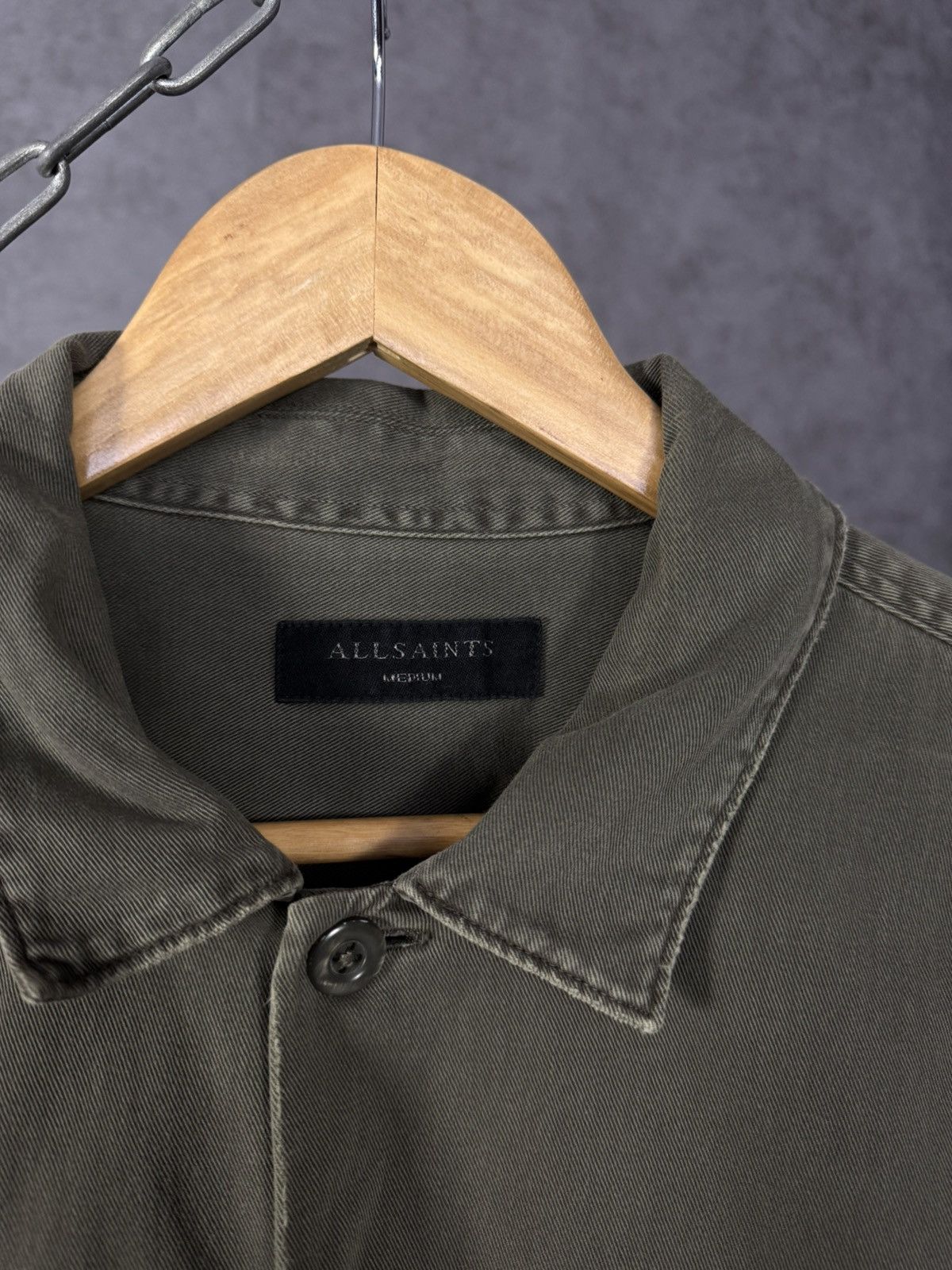 Allsaints Allsaints designer military shirt Size US M / EU 48-50 / 2 - 3 Thumbnail