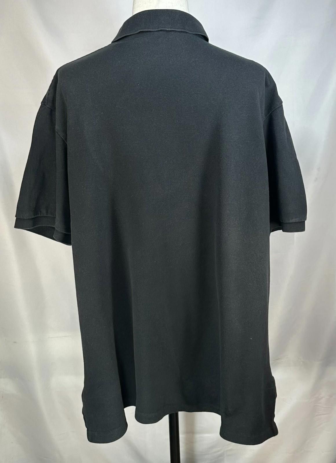 Polo Ralph Lauren Polo Ralph Lauren 1/4 Button Big Polo Shirt Black Men's 2XB Size US XXL / EU 58 / 5 - 2 Thumbnail