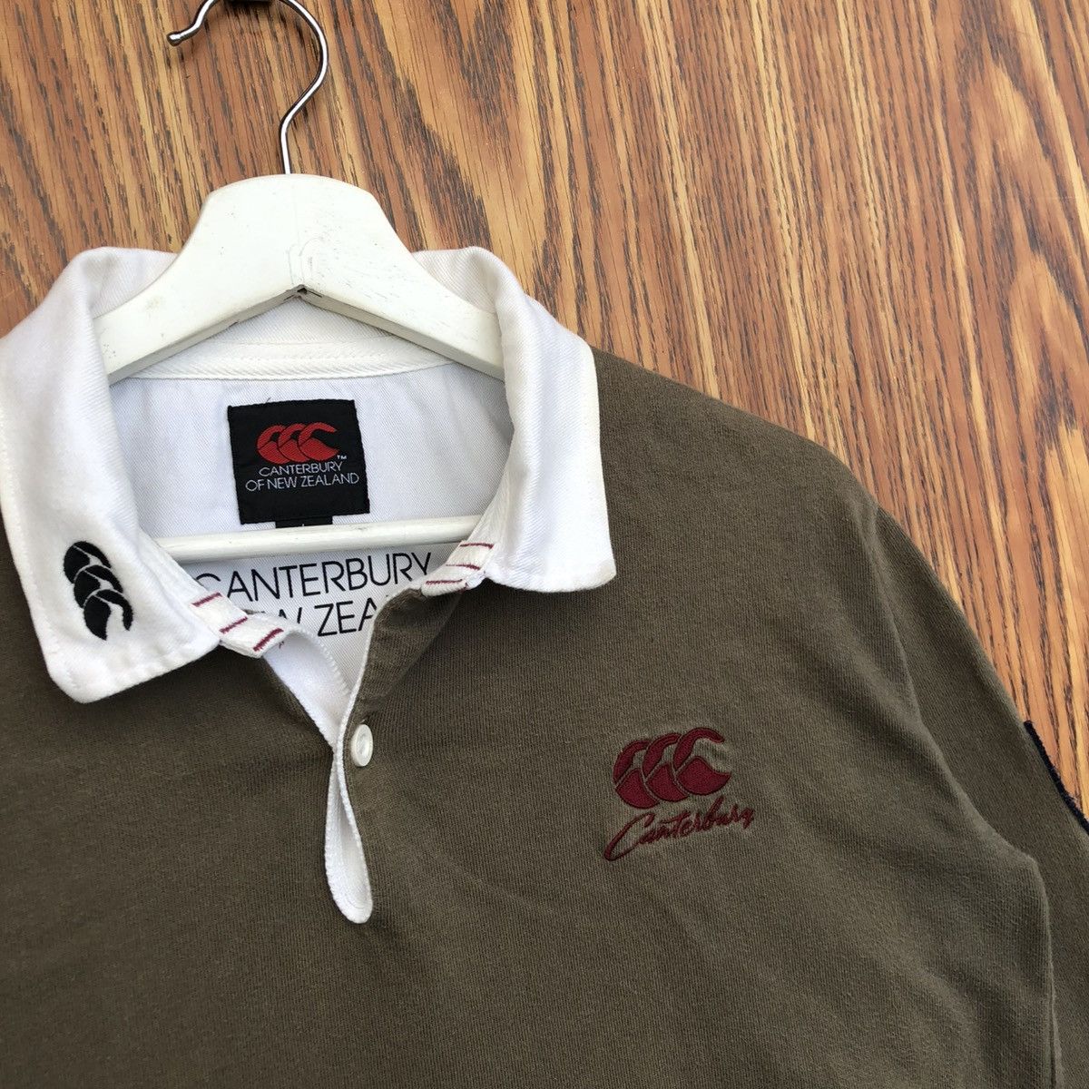 Canterbury of New Zealand Vintage Canterbury of New Zealand Polos Rugby half Button Size US L / EU 52-54 / 3 - 5 Thumbnail