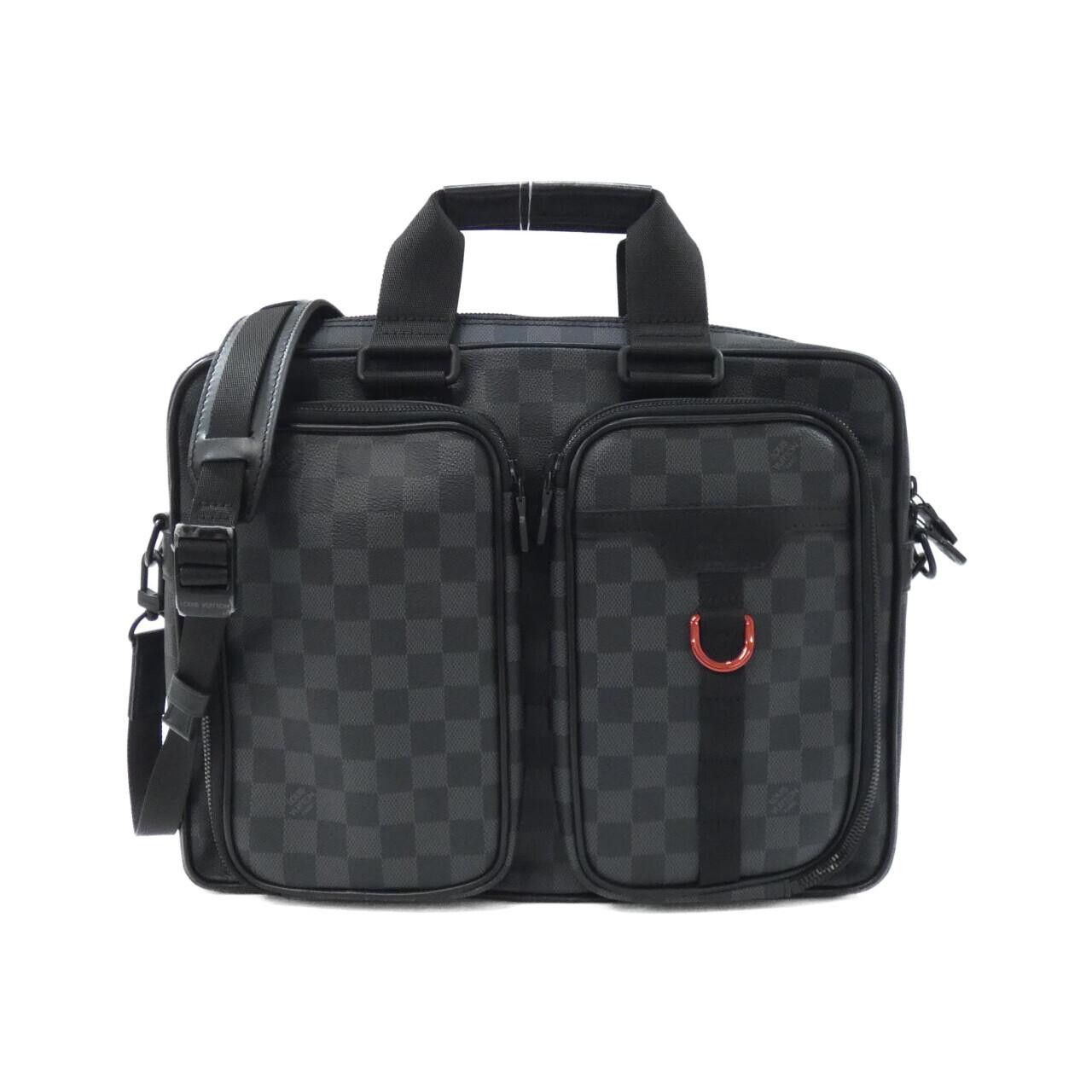 Louis Vuitton Louis Vuitton Louis Vuitton Damier Graphite Utility Business shoulder bag Textile Business Bag N40278 DUTY FREE for USA Size ONE SIZE - 1 Thumbnail