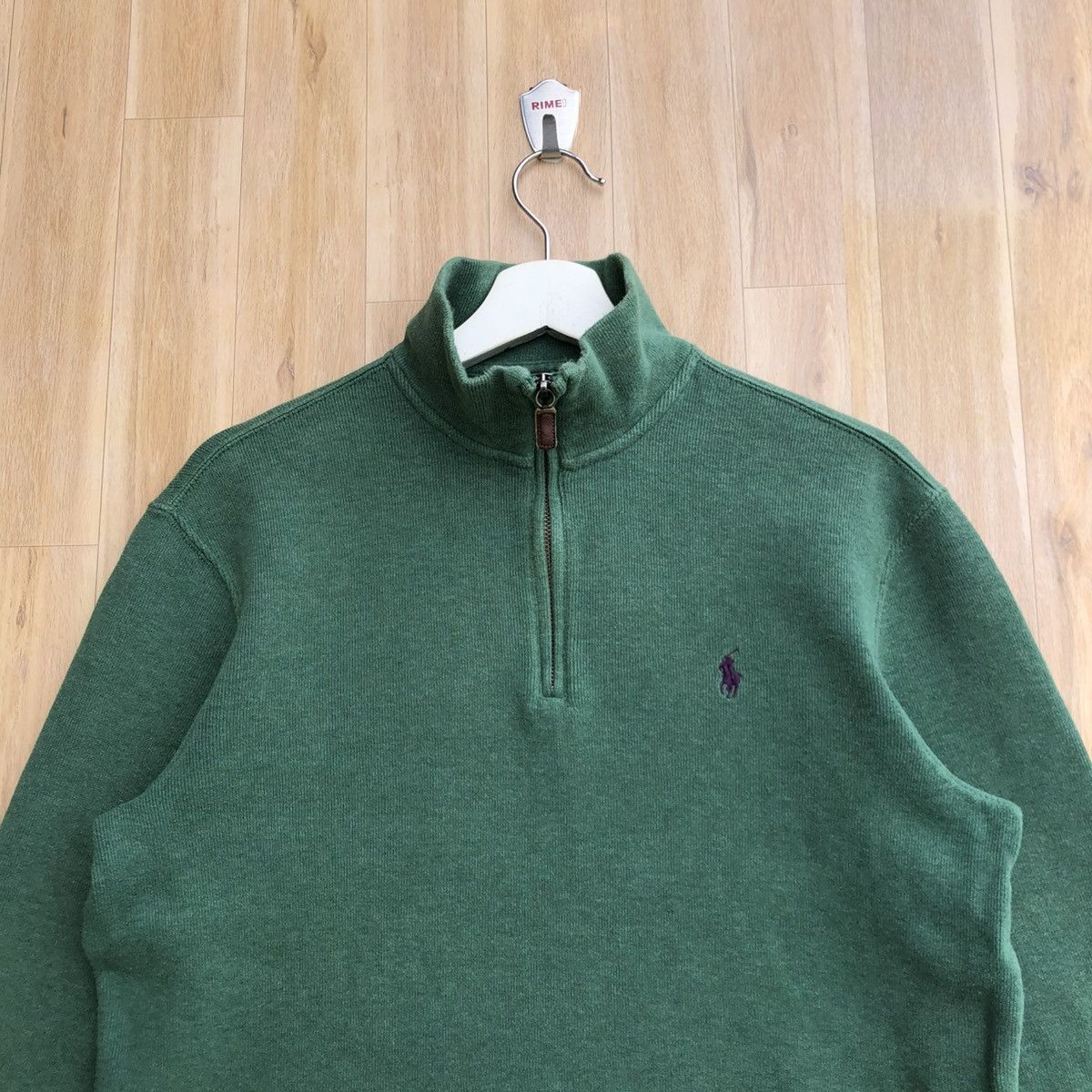 Polo Ralph Lauren × Vintage Vintage Polo Ralph Lauren Half Zipper Pullover Sweatshirt Size US S / EU 44-46 / 1 - 3 Thumbnail