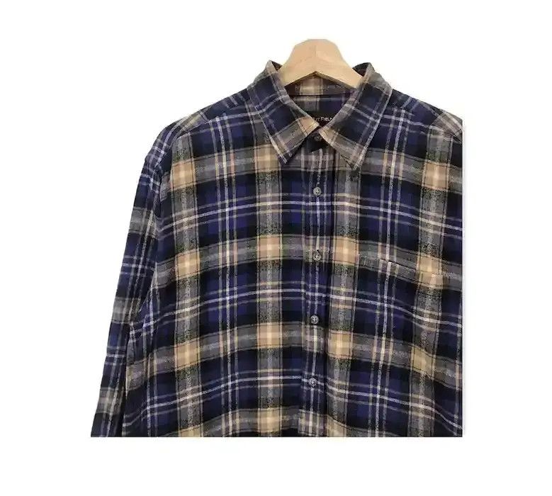 Japanese Brand Moon Lit Field Plaid Tartan Flannel Shirt Size US M / EU 48-50 / 2 - 3 Thumbnail