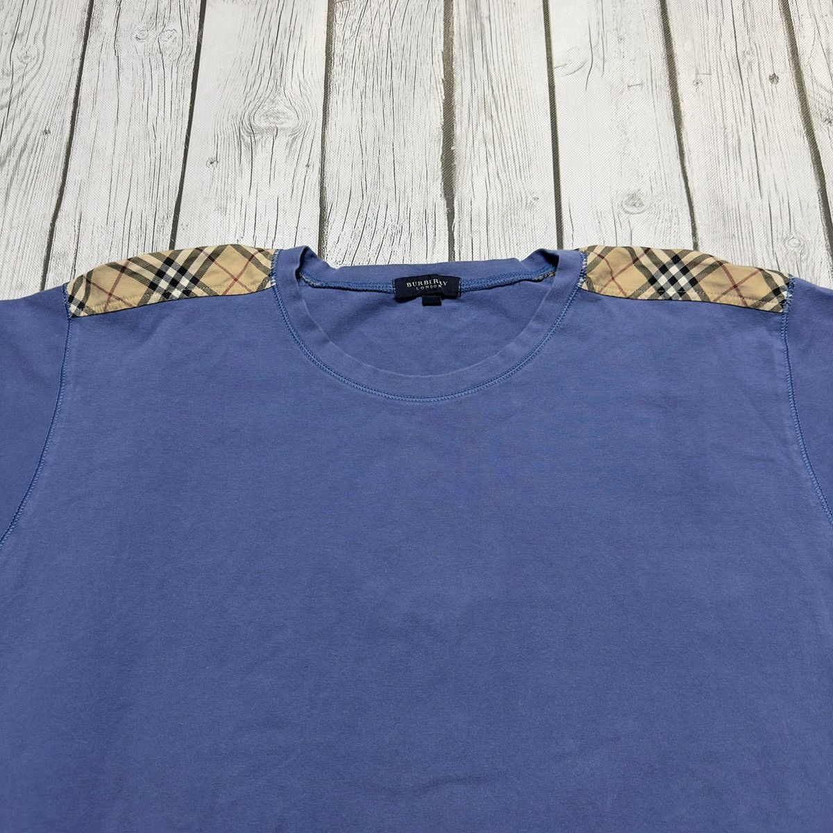 Burberry × Vintage Vintage Burberry tee Size US XXL / EU 58 / 5 - 3 Thumbnail