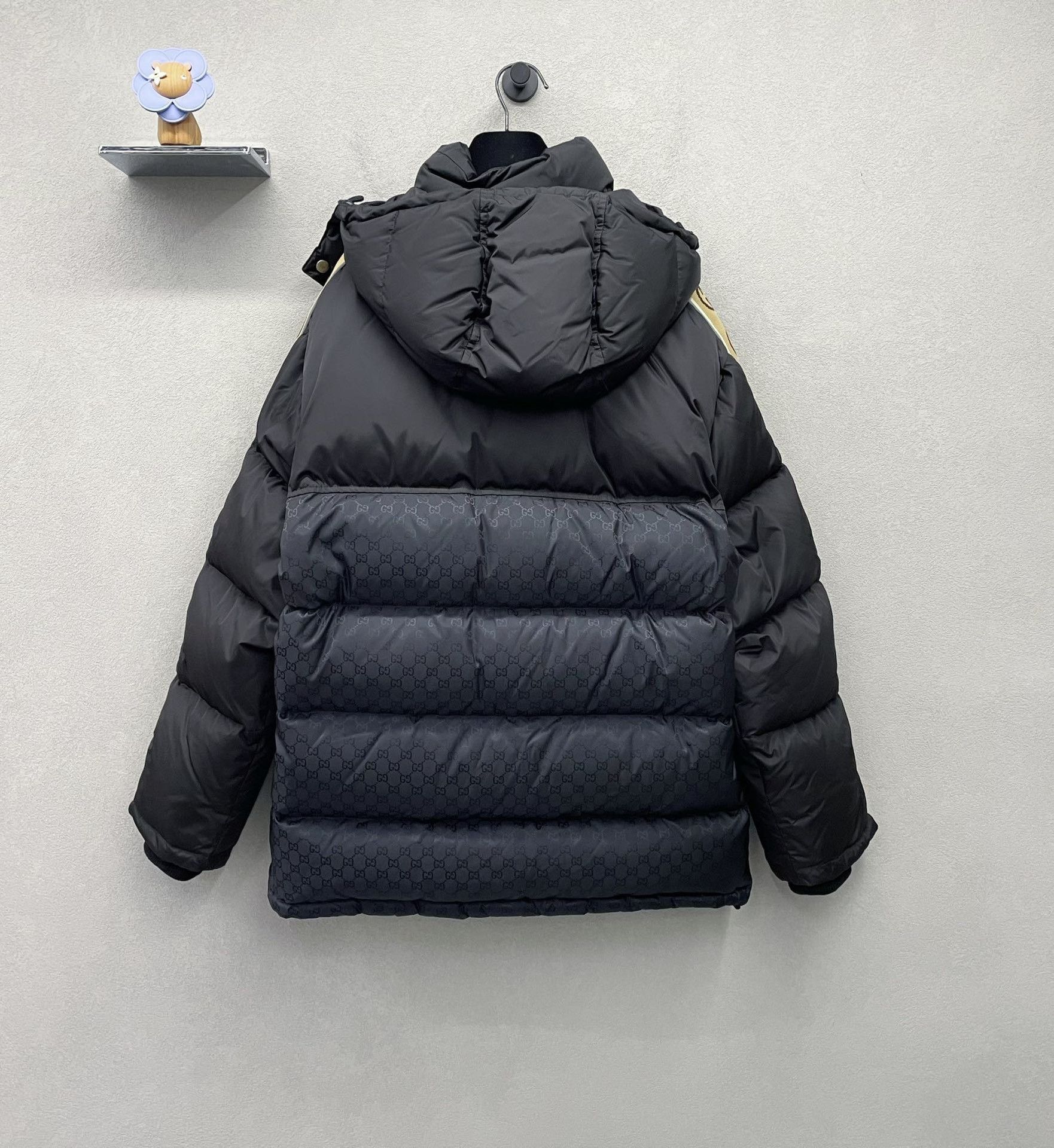 Gucci Gucci Black double G reflective down jacket 2501-Nextarrow Size US S / EU 44-46 / 1 - 2 Thumbnail
