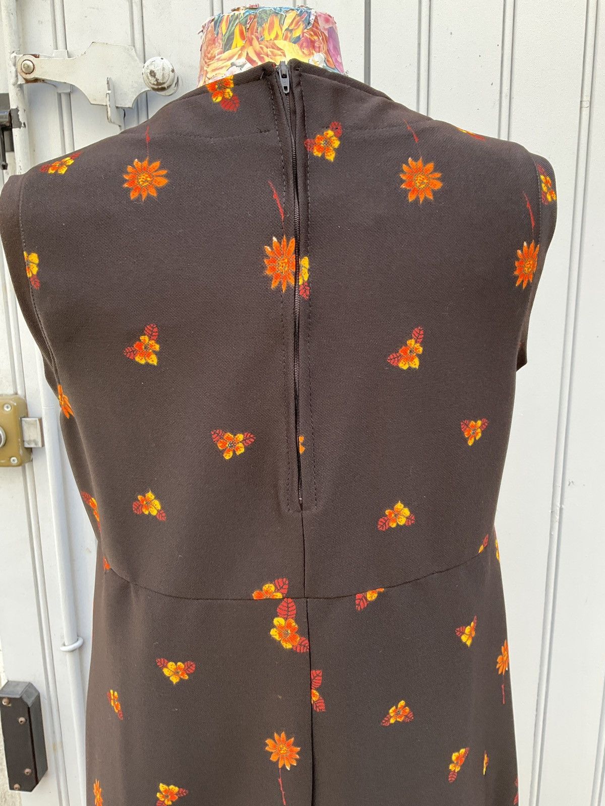 Vintage Authentic 70's vintage maxi dress Size L / US 10 / IT 46 - 4 Thumbnail