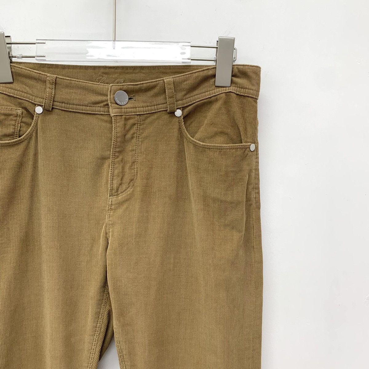 Loro Piana Loro Piana Brown Cotton Corduroy Casual Pants K26WX Size 27" / US 4 / IT 40 - 3 Thumbnail