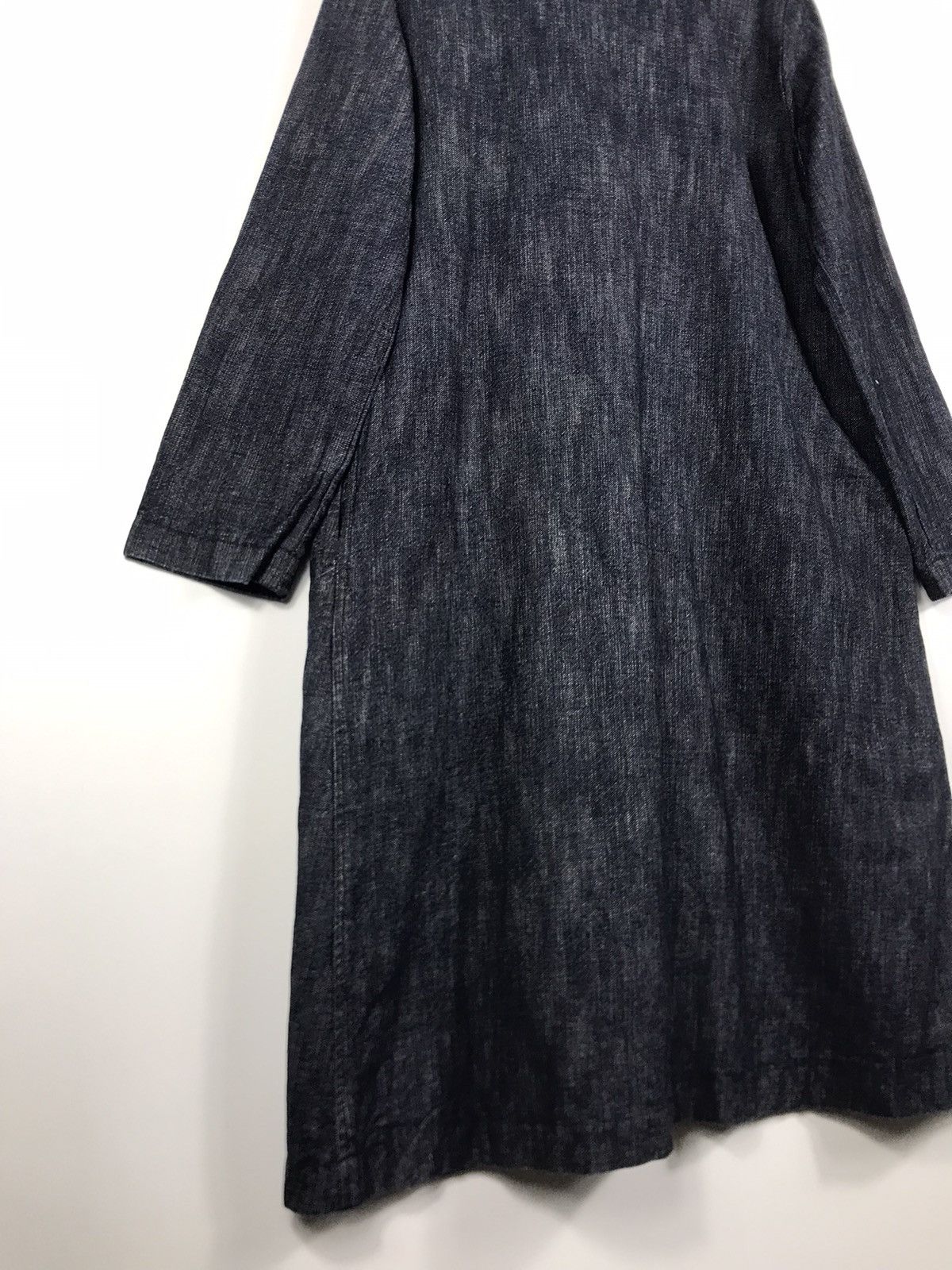 14th Addiction × Japanese Brand 🔥IN Jeans Denim Button Long Coat Size M / US 6-8 / IT 42-44 - 13 Thumbnail
