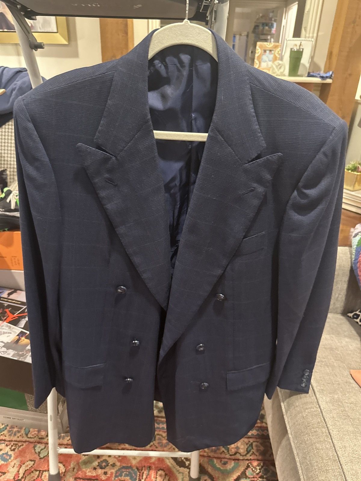 Kiton Kiton double breasted blazer Size 44S - 1 Thumbnail