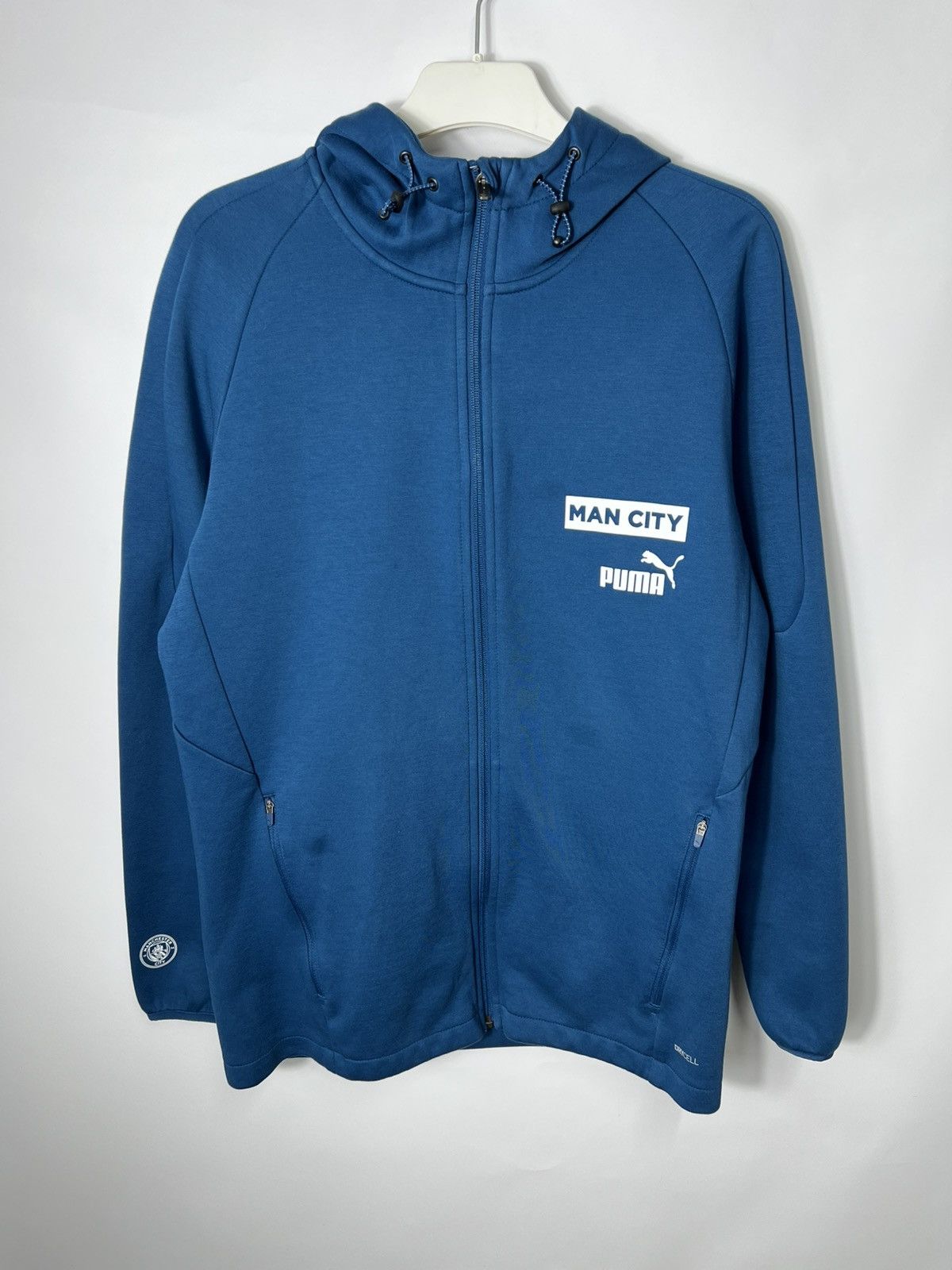 Puma Vintage soccer football Puma Manchester City Full Zip Hoodie Size US L / EU 52-54 / 3 - 1 Thumbnail