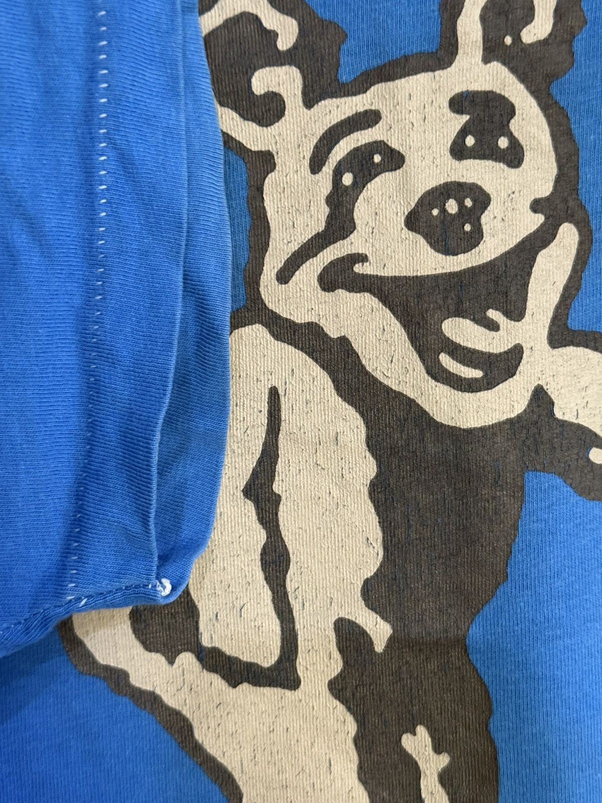 Grateful Dead × Hanes × Vintage Vintage 90s Bear Single Stitches Faded Tee Size US L / EU 52-54 / 3 - 6 Thumbnail