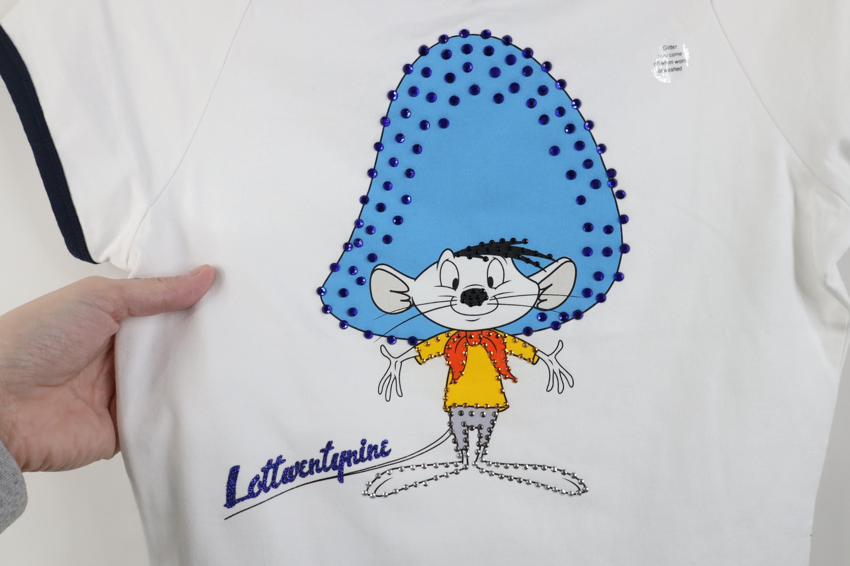 Vintage Deadstock Vintage Y2K Lot 29 Looney Tunes Gonzales T-Shirt Size S / US 4 / IT 40 - 4 Thumbnail