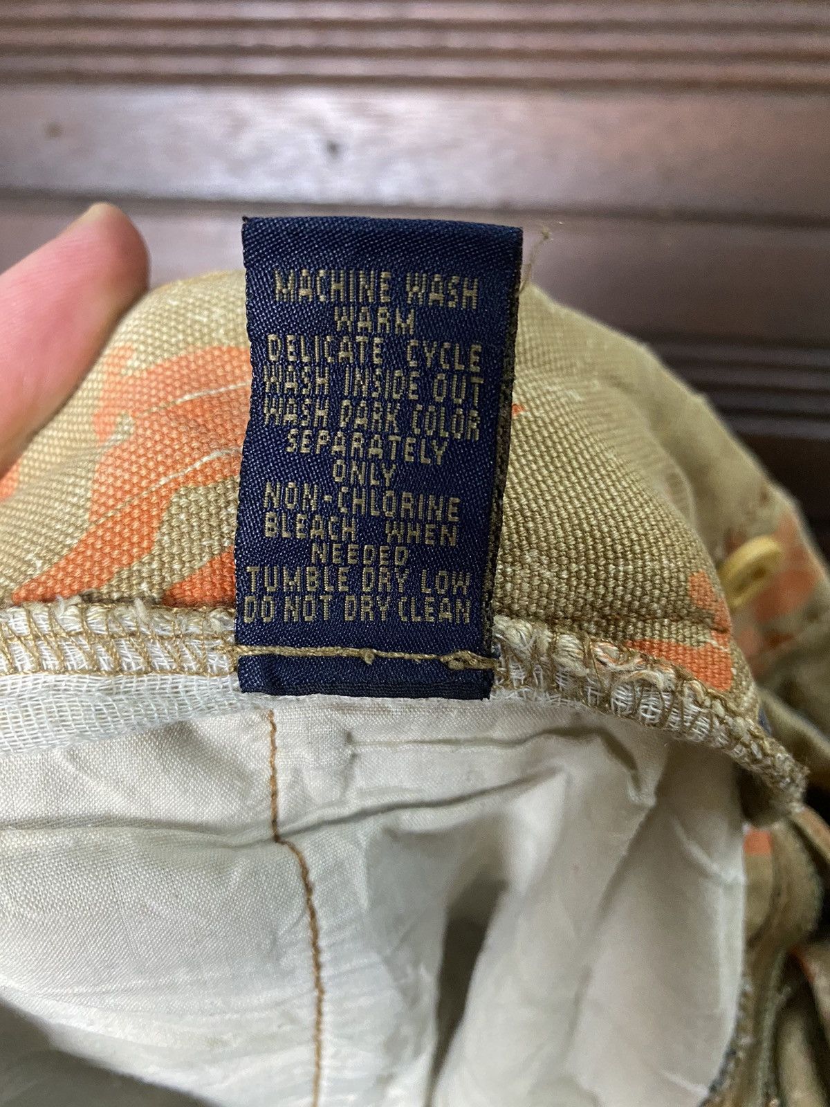 Marithe + Francois Girbaud Marithe Francois Gibaud Orange 🍊 Camo Shuttle Pants Size US 36 / EU 52 - 12 Thumbnail