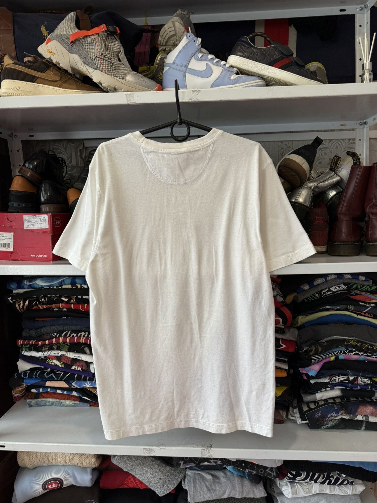 Nike Nike Vintage 90s Faded Big Swoosh Center Logo Tee Shirt Size US M / EU 48-50 / 2 - 3 Thumbnail
