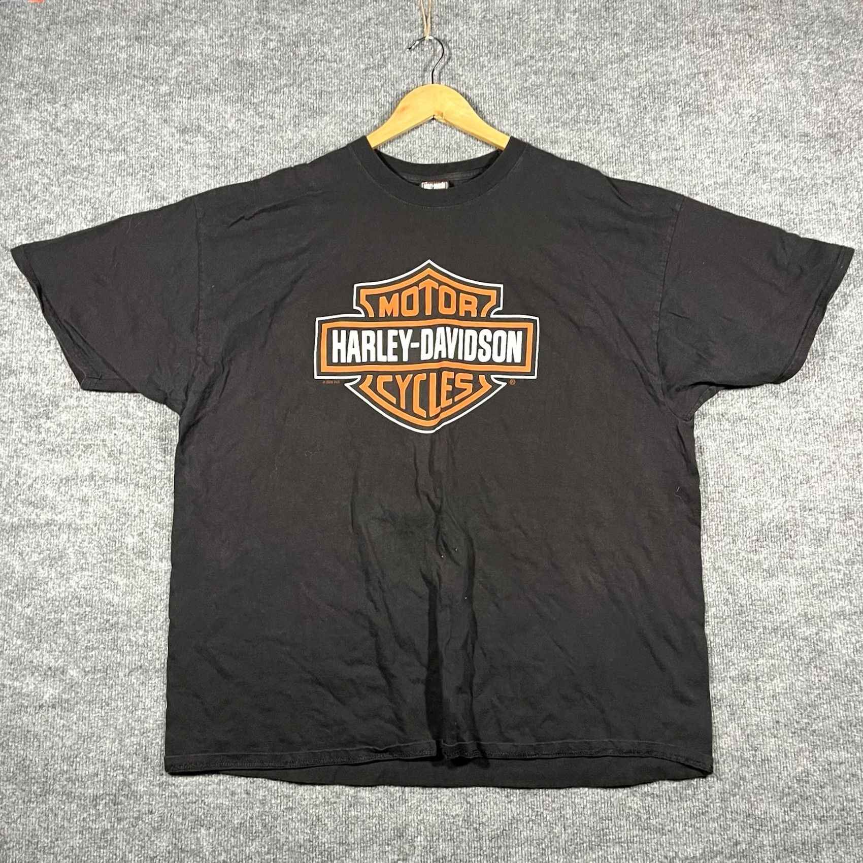 Harley Davidson VINTAGE Harley-Davidson Cincinnati Reds Ohio Bike Graphic Mens T-Shirt 3XL Black Vtg Size US XXL / EU 58 / 5 - 3 Thumbnail
