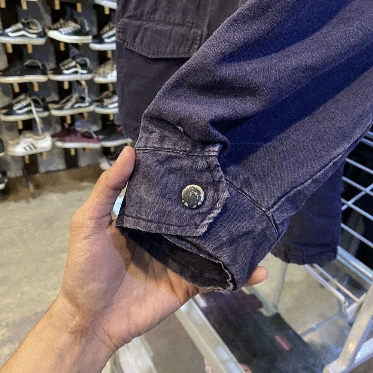 Other VINTAGE NISSAN HIGH TACHIBANA Multi Pocket Workwear Jackets Size US L / EU 52-54 / 3 - 9 Thumbnail