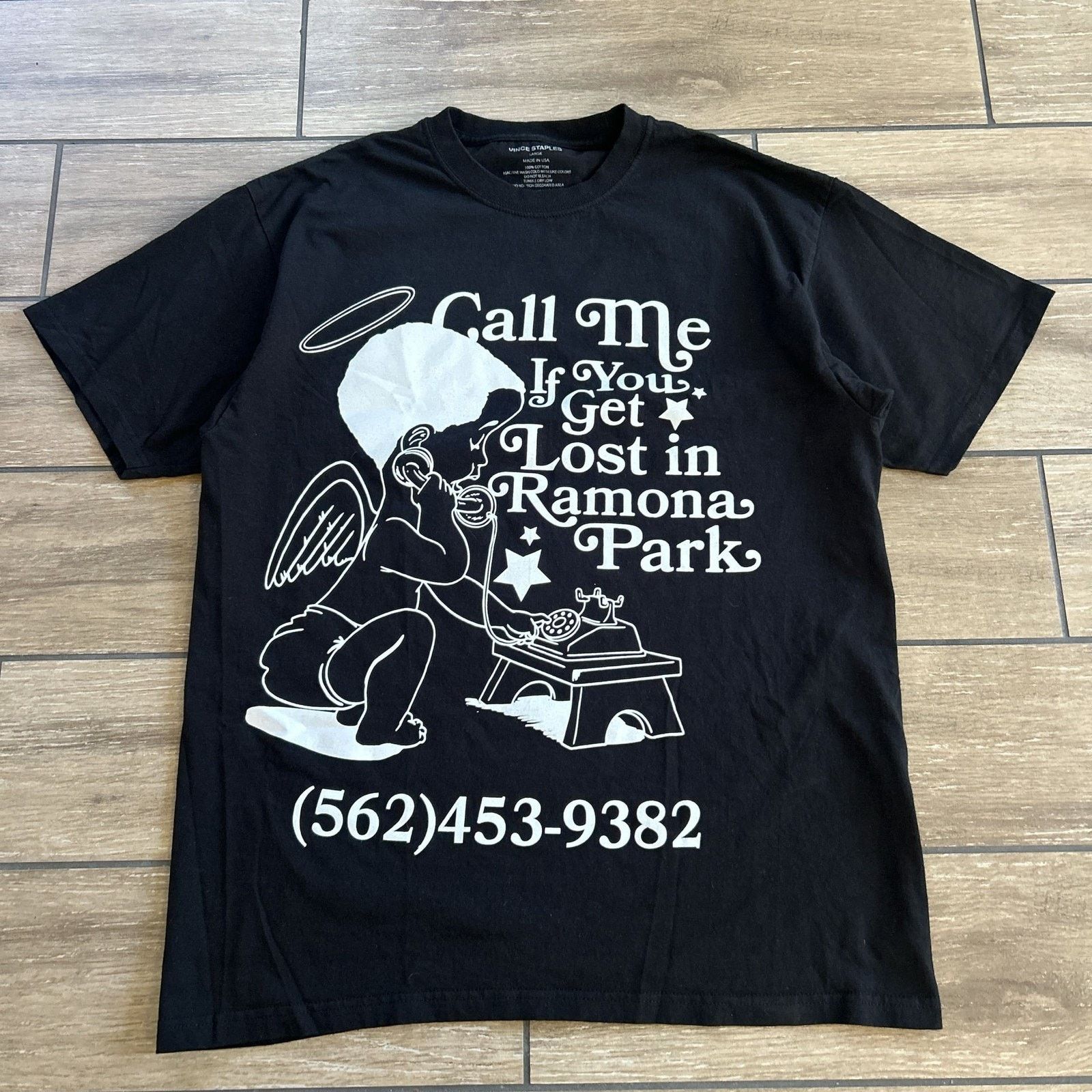 Vince Staples Vince Staples 2022 tour Merch Color-Black Size -... Size US L / EU 52-54 / 3 - 1 Thumbnail