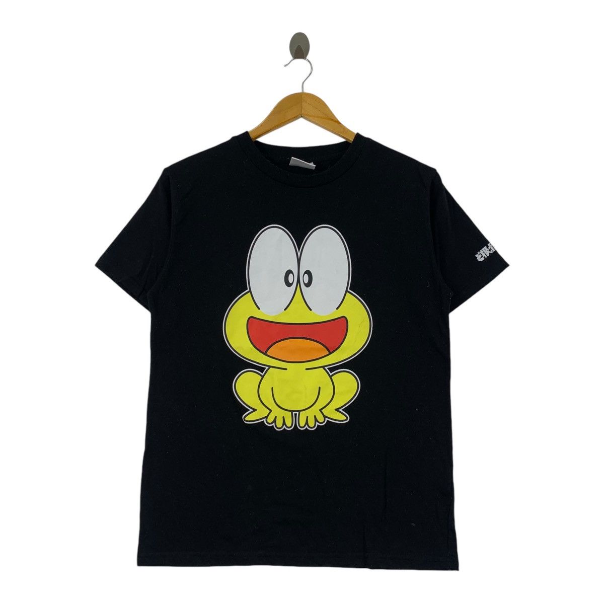 Vintage ANIME THE GUTSY FROG Dokonjo Gaeru Tee Shirt Top Size L / US 10 / IT 46 - 1 Thumbnail