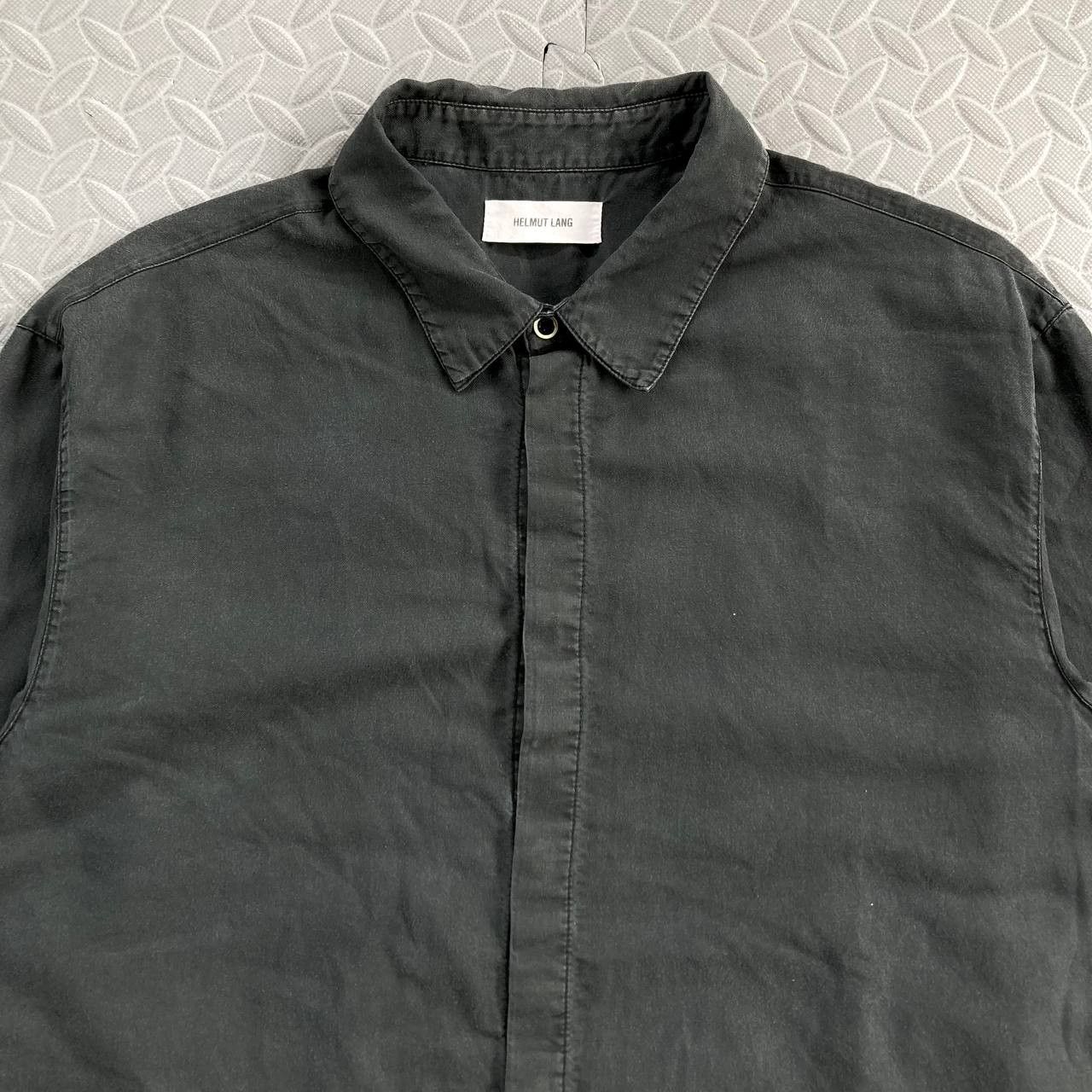 Helmut Lang Two Tone Button Shirt Size US L / EU 52-54 / 3 - 3 Thumbnail