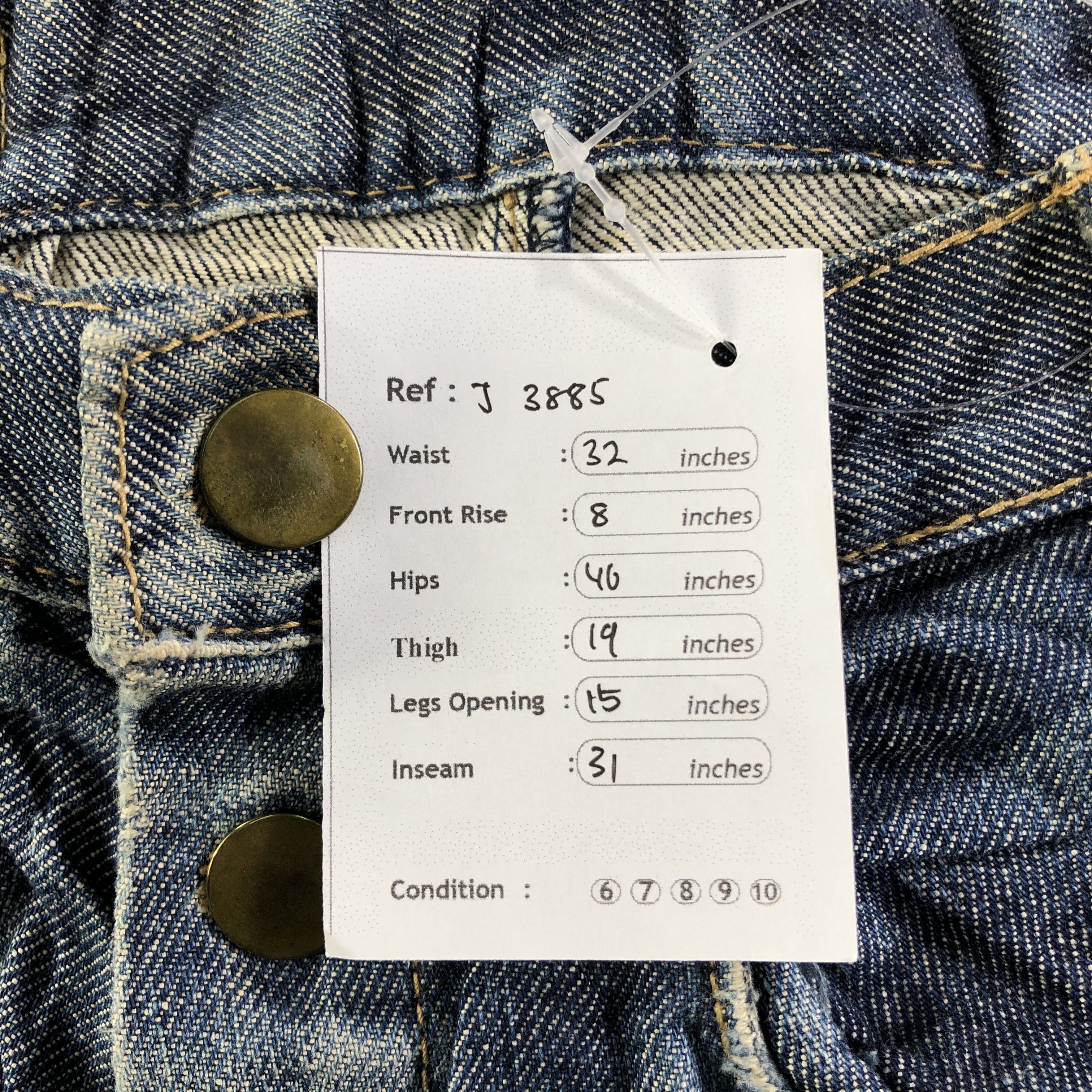 Beauty Beast Vintage Beauty Beast Jeans-J3885 Size US 32 / EU 48 - 12 Thumbnail
