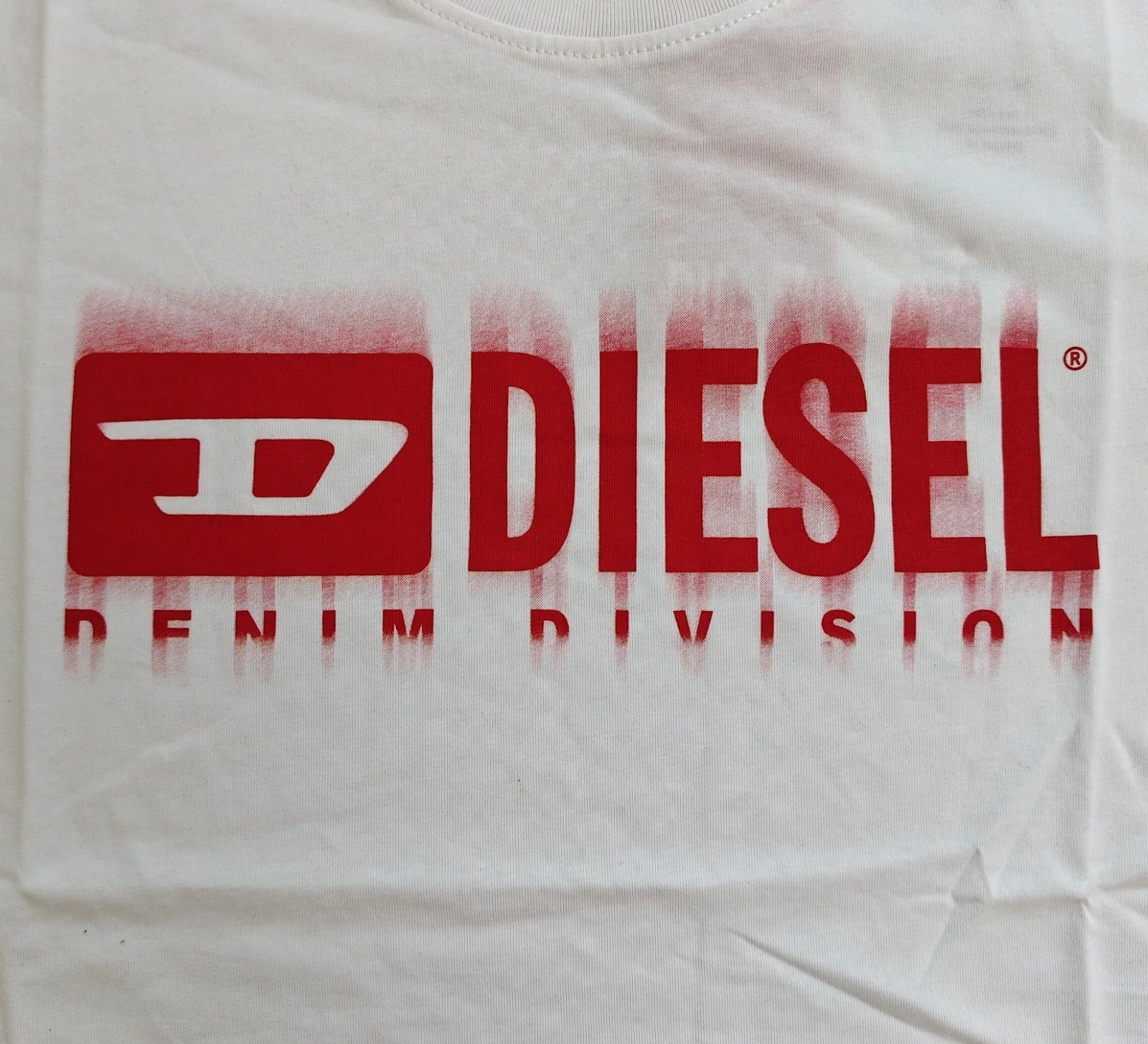 DIESEL White T-shirt T-Diegor-L6 T 4166