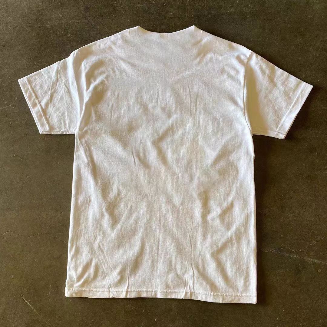 Japanese Brand × Vintage White casual retro loose chair print t-shirt Size US M / EU 48-50 / 2 - 2 Thumbnail