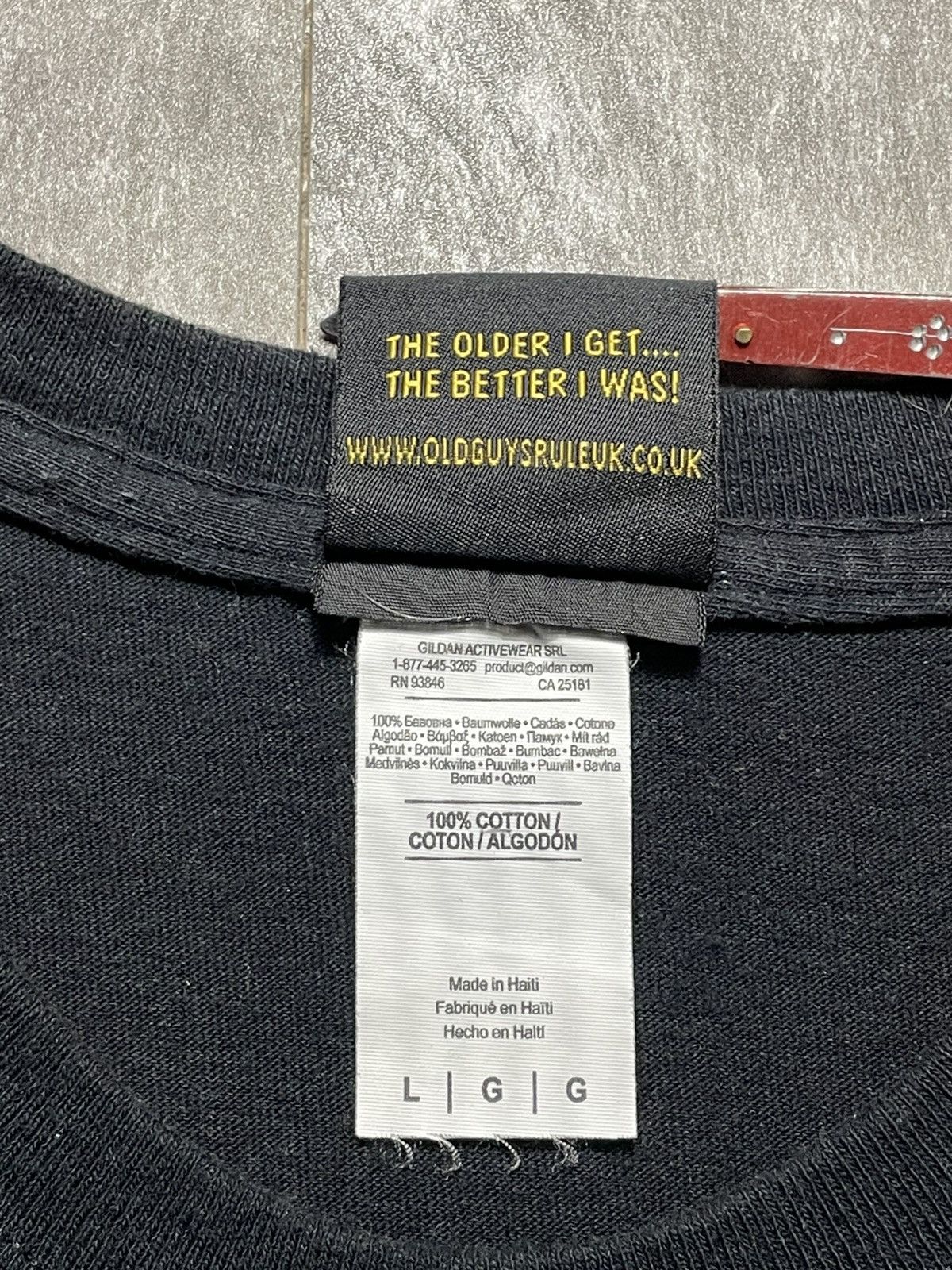 Vintage Old Guys Rule Vintage Streetwear Humor Funny Y2k Tee Shirt Size US L / EU 52-54 / 3 - 5 Thumbnail