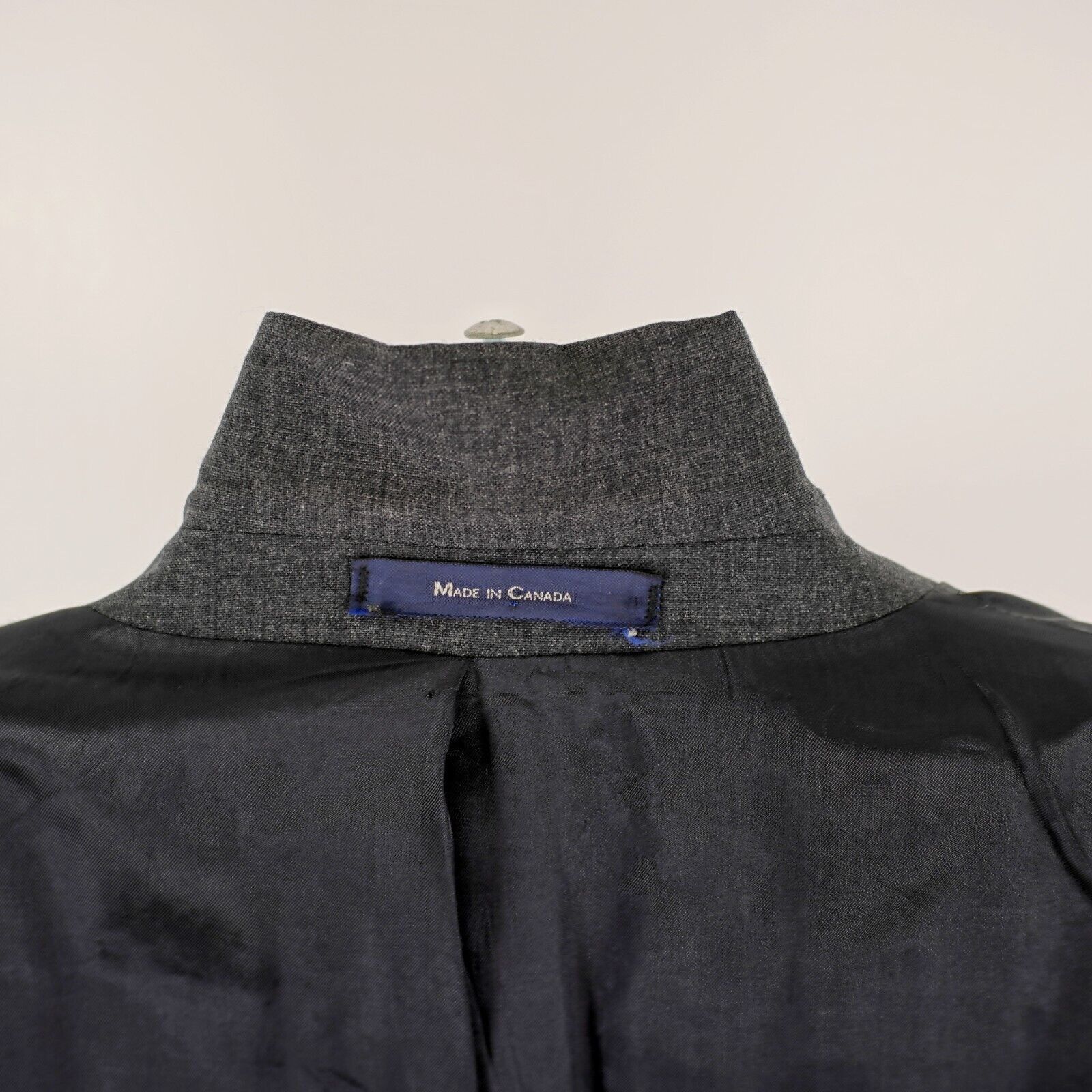 Chaps Chaps Ralph Lauren Wool Gray 2 Button Blazer 42R Size 42R - 14 Thumbnail