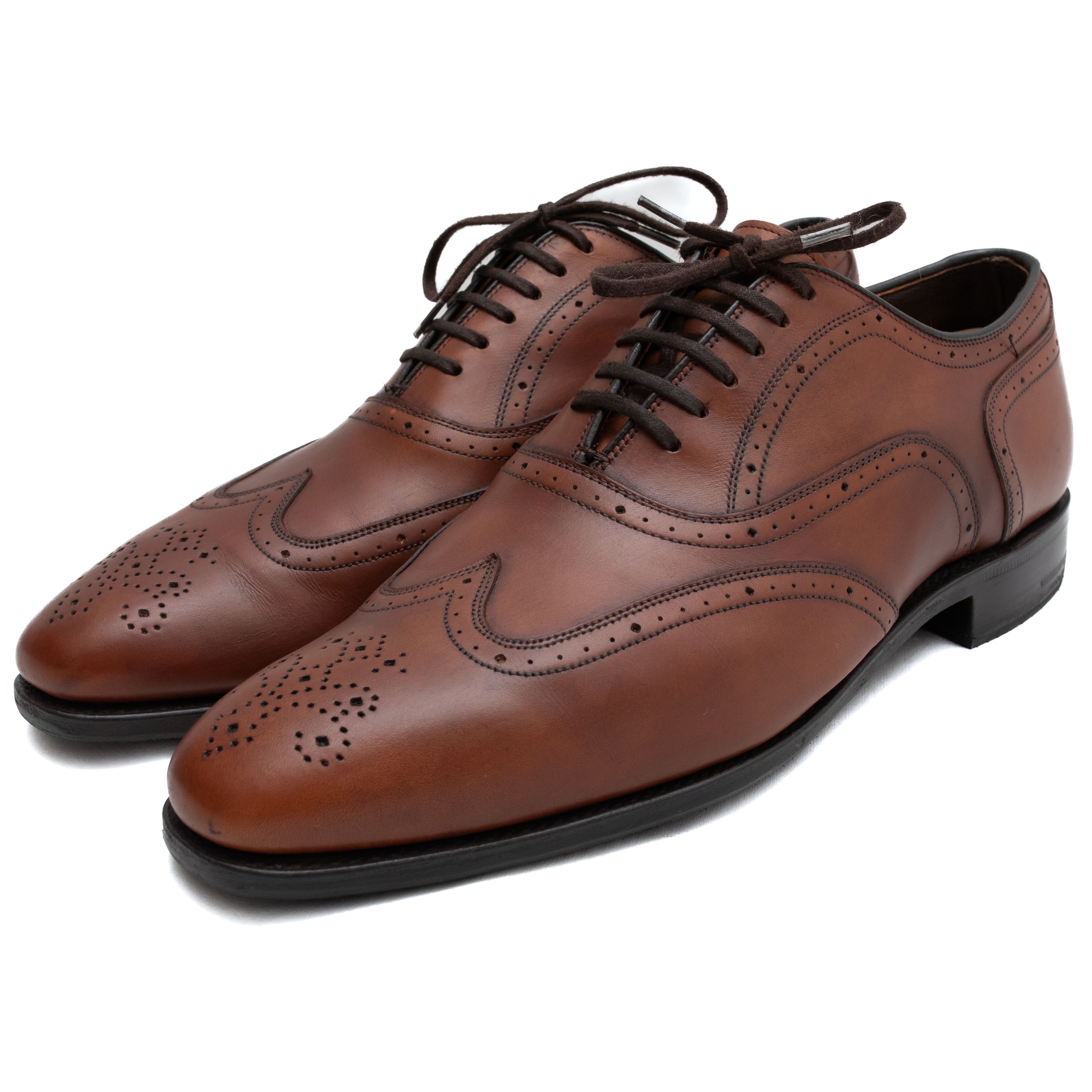Church's CHURCH’S Tewksbury Betis Calf Leather Brogue Oxfords Size US 7.5 / EU 40-41 - 2 Thumbnail