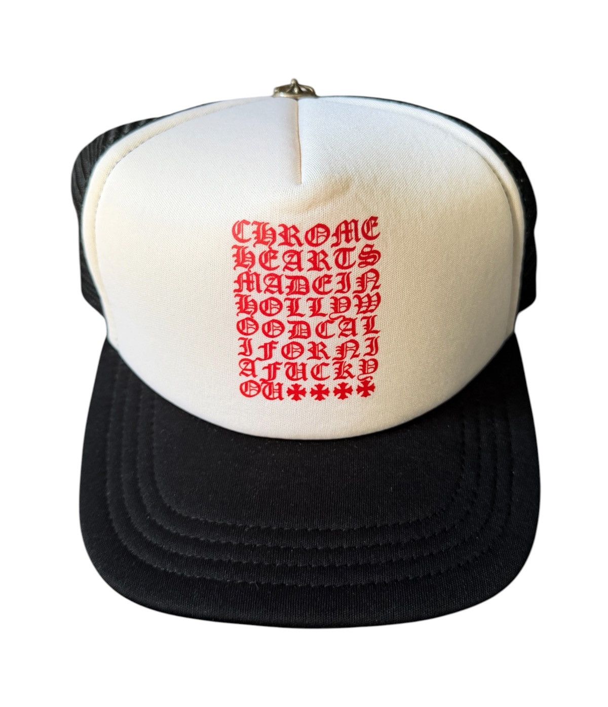 Chrome Hearts Chrome Hearts Black Eye Chart Hat Size ONE SIZE - 1 Thumbnail