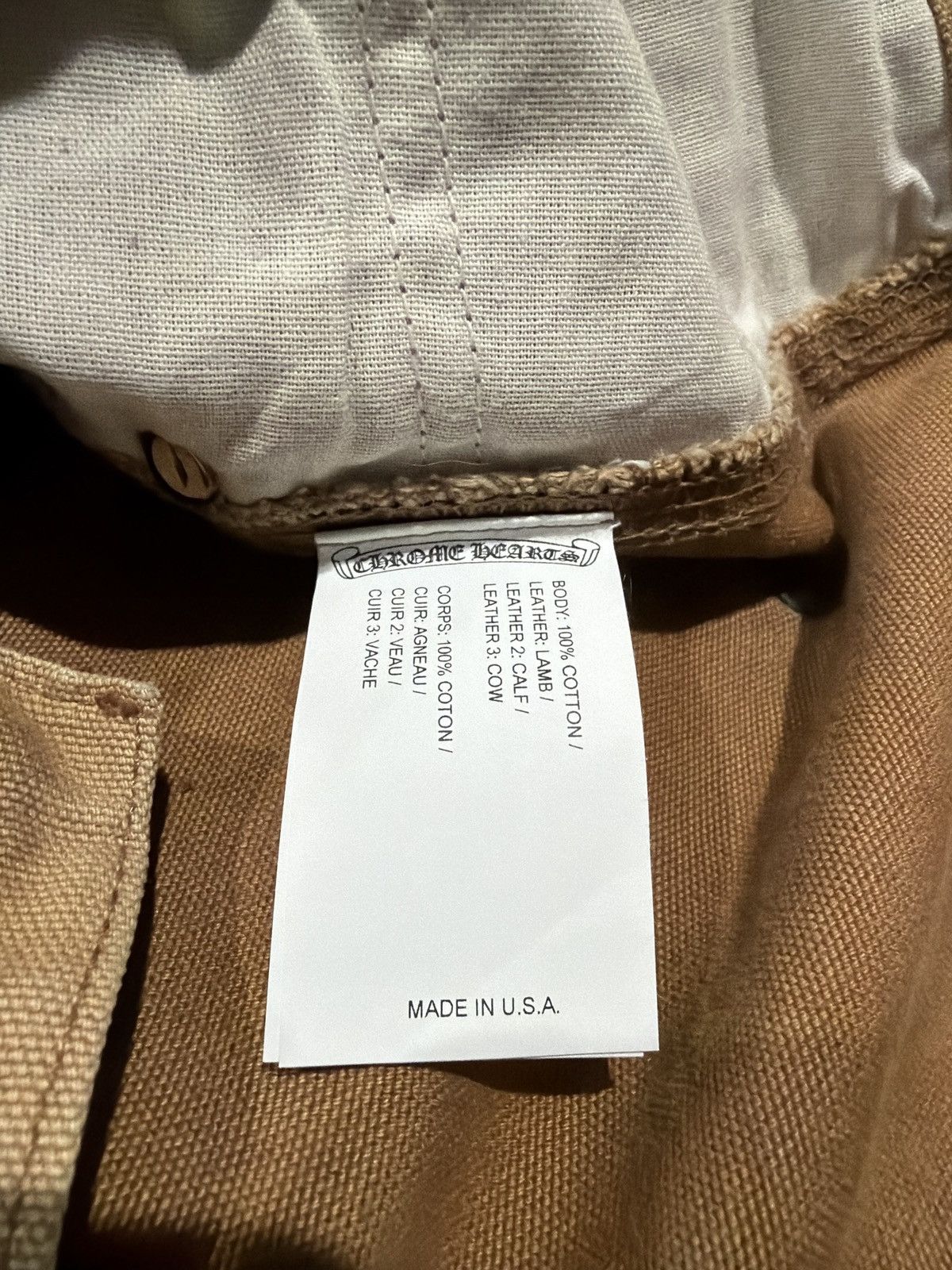 Chrome Hearts Chrome Hearts Sex Records Carhartt Tan Carpenter Pants Size US 34 / EU 50 - 11 Thumbnail