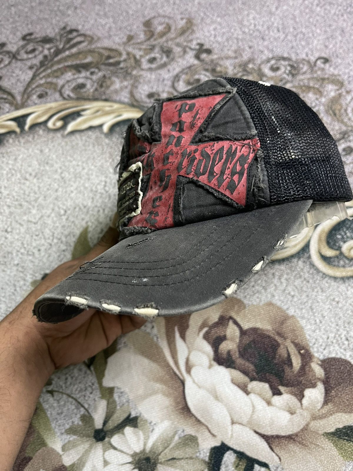 Cartoon Network × Vintage Vintage Y2k Pink Panther Cross Trucker Hat Size ONE SIZE - 7 Thumbnail